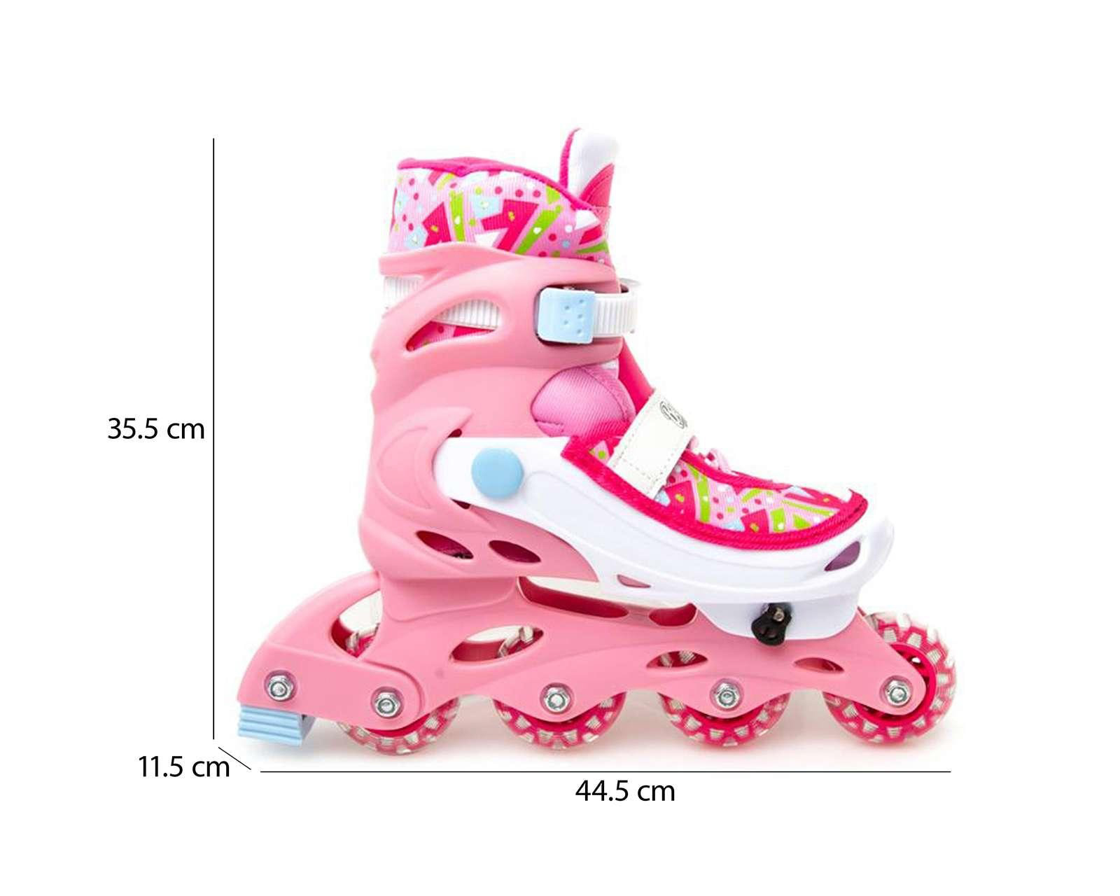 Foto 7 | Foto 7 | Patines Belúla Roller Blade IM-5005 Rosa Talla 23 - 26