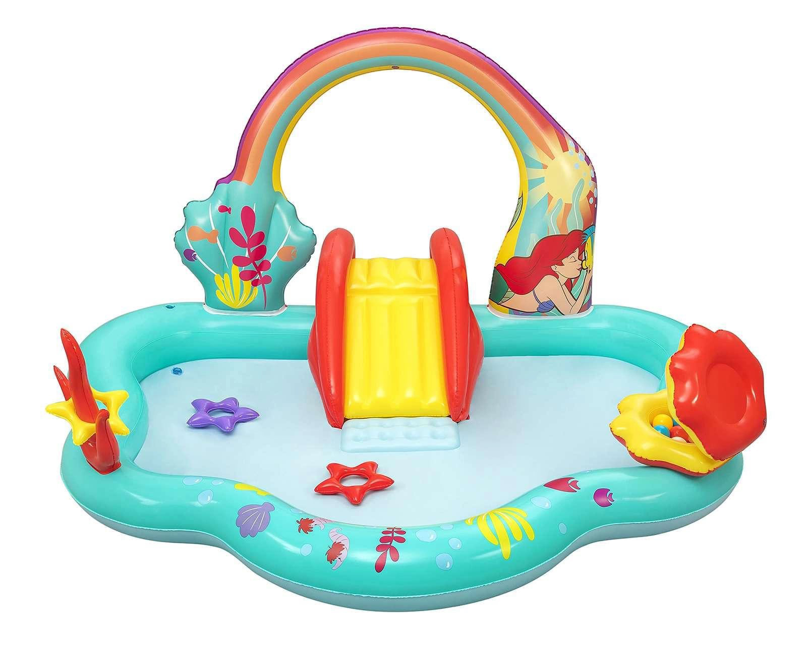 Foto 3 pulgar | Foto 2 | Alberca Infantil Bestway La Sirenita 165 L 206 x 211 x 127 cm