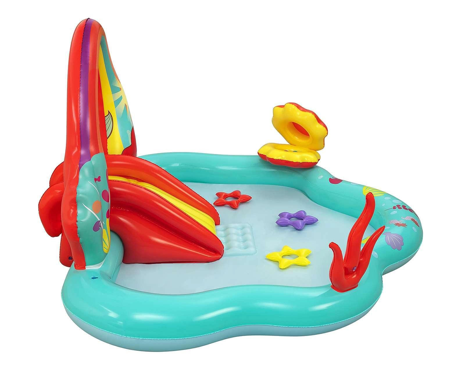 Foto 5 pulgar | Foto 4 | Alberca Infantil Bestway La Sirenita 165 L 206 x 211 x 127 cm