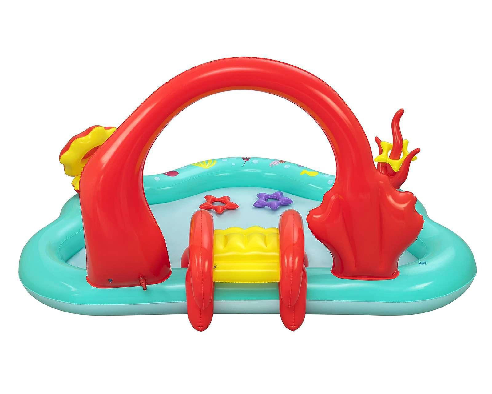 Foto 9 pulgar | Foto 8 | Alberca Infantil Bestway La Sirenita 165 L 206 x 211 x 127 cm