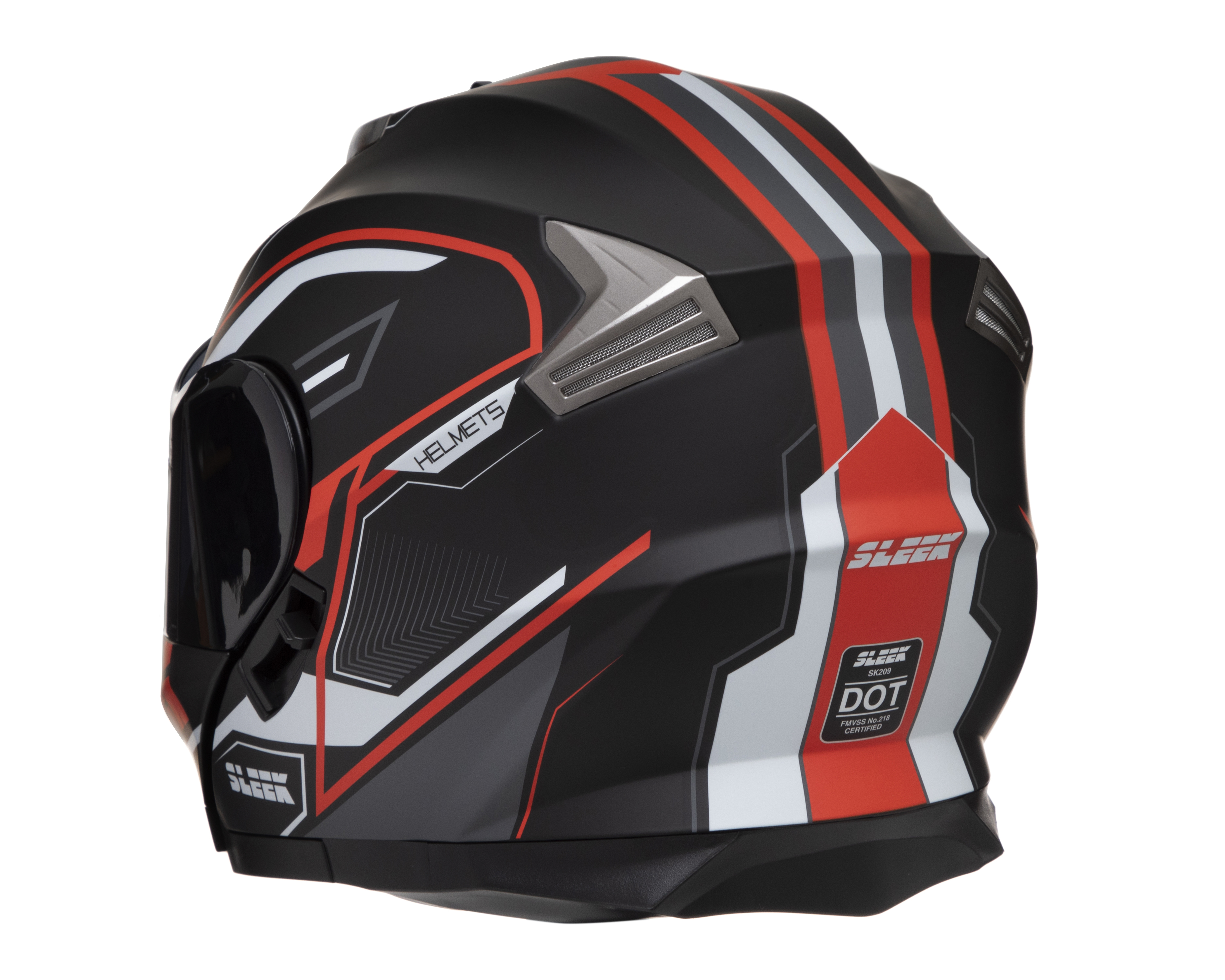 Foto 4 | Foto 4 | Casco para Motociclista Sleek Extragrande Negro