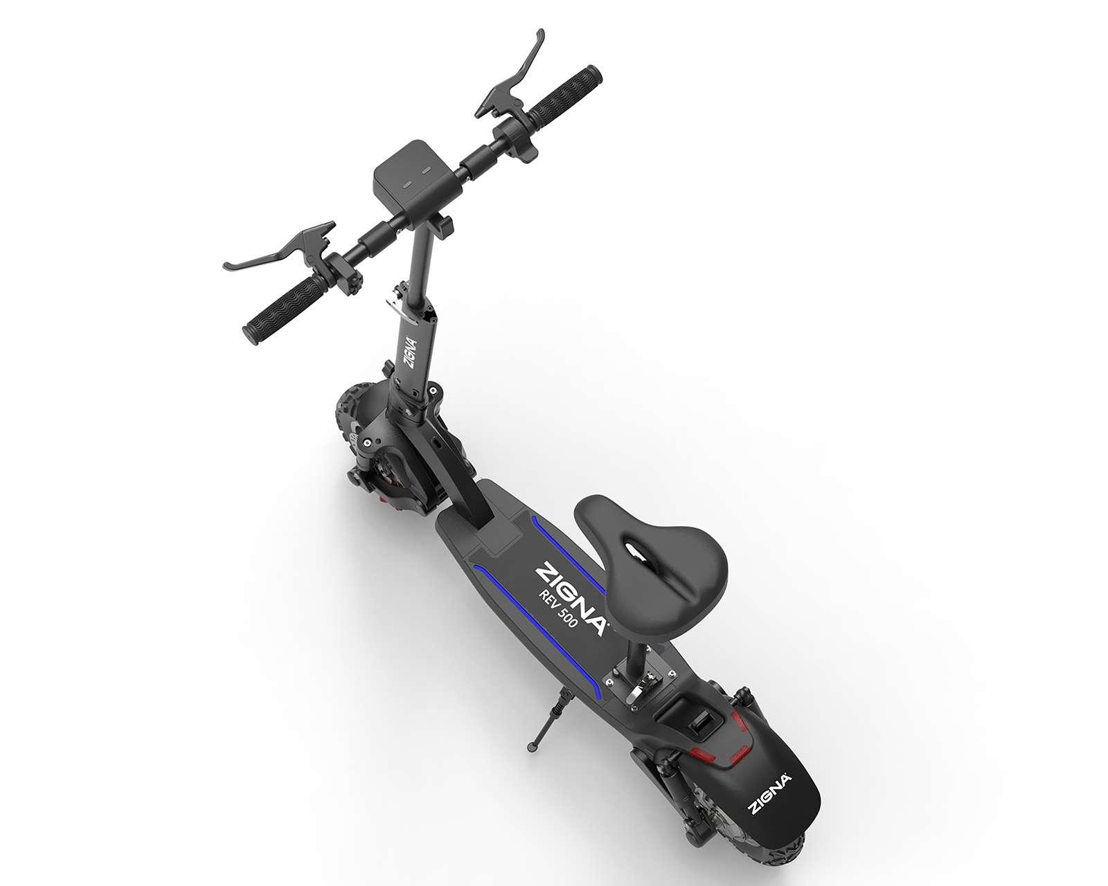 Foto 5 | Foto 4 | Scooter Eléctrico Zigna Rev 500 hasta 25 km/h Negro