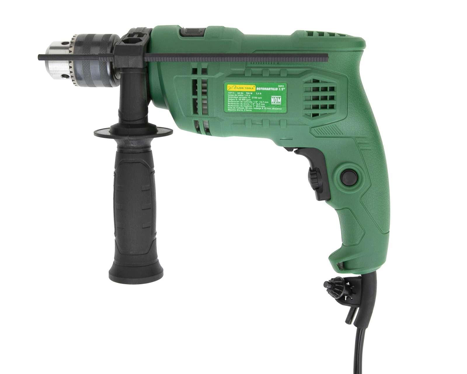 Foto 2 pulgar | Foto 1 | Rotomartillo Lion Tools 1/2" 700 W
