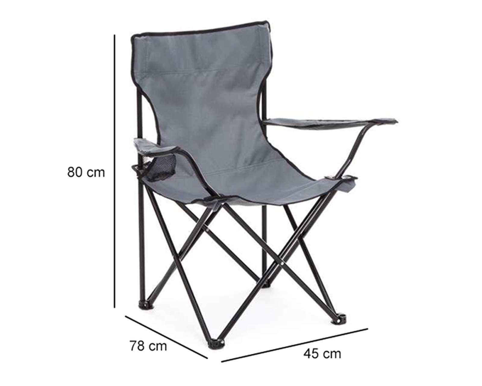Foto 9 pulgar | Foto 8 | Silla Plegable Congo HM00059 Gris