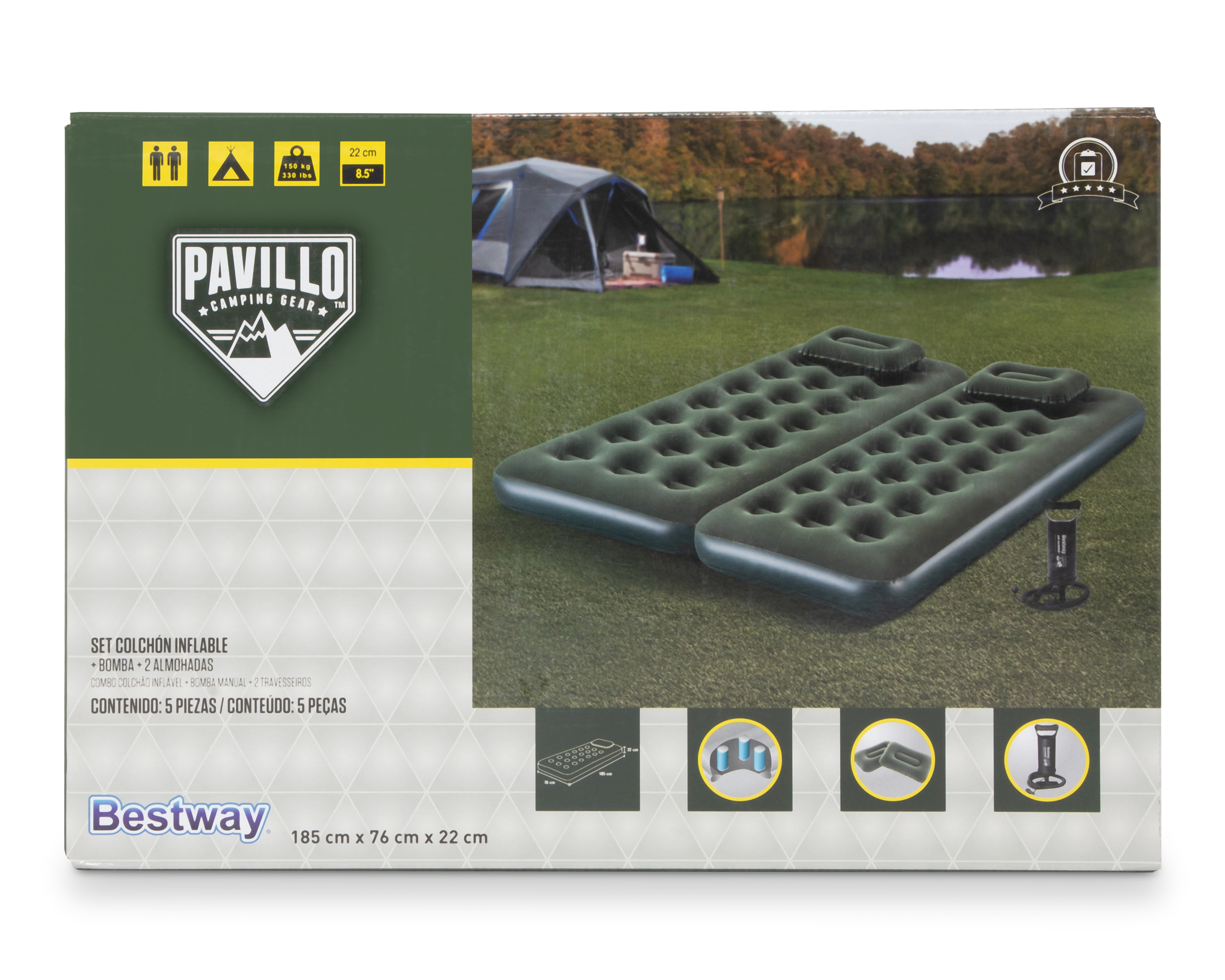 Foto 6 | Foto 6 | Set de Colchones Inflables Bestway