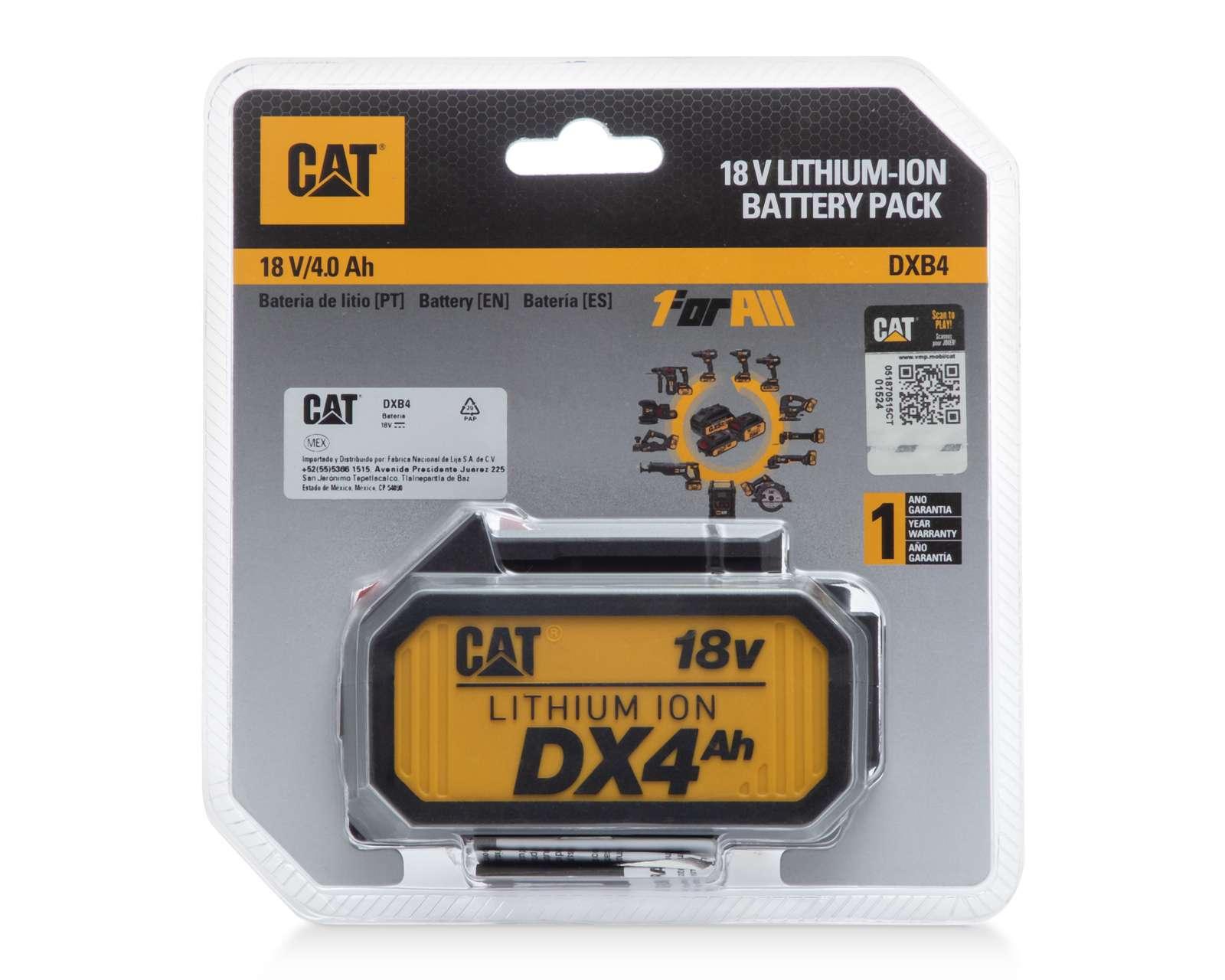 Batería de Iones de Litio Caterpillar 18 v