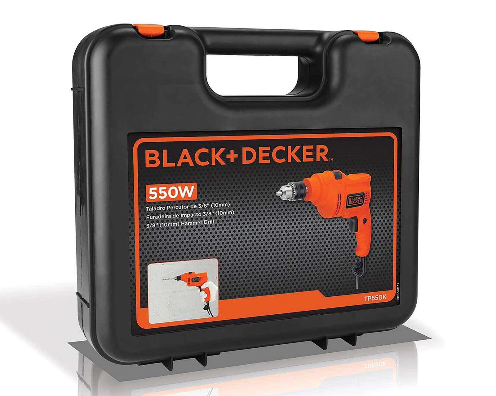 Foto 7 pulgar | Foto 6 | Taladro Percutor Black+Decker TP550K-B33 550 W
