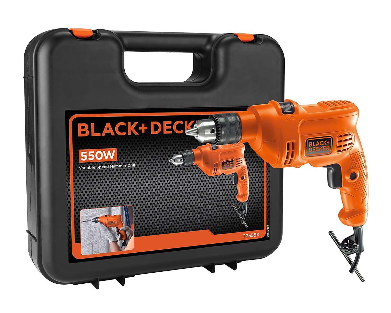 Foto 8 pulgar | Foto 7 | Taladro Percutor Black+Decker TP550K-B33 550 W