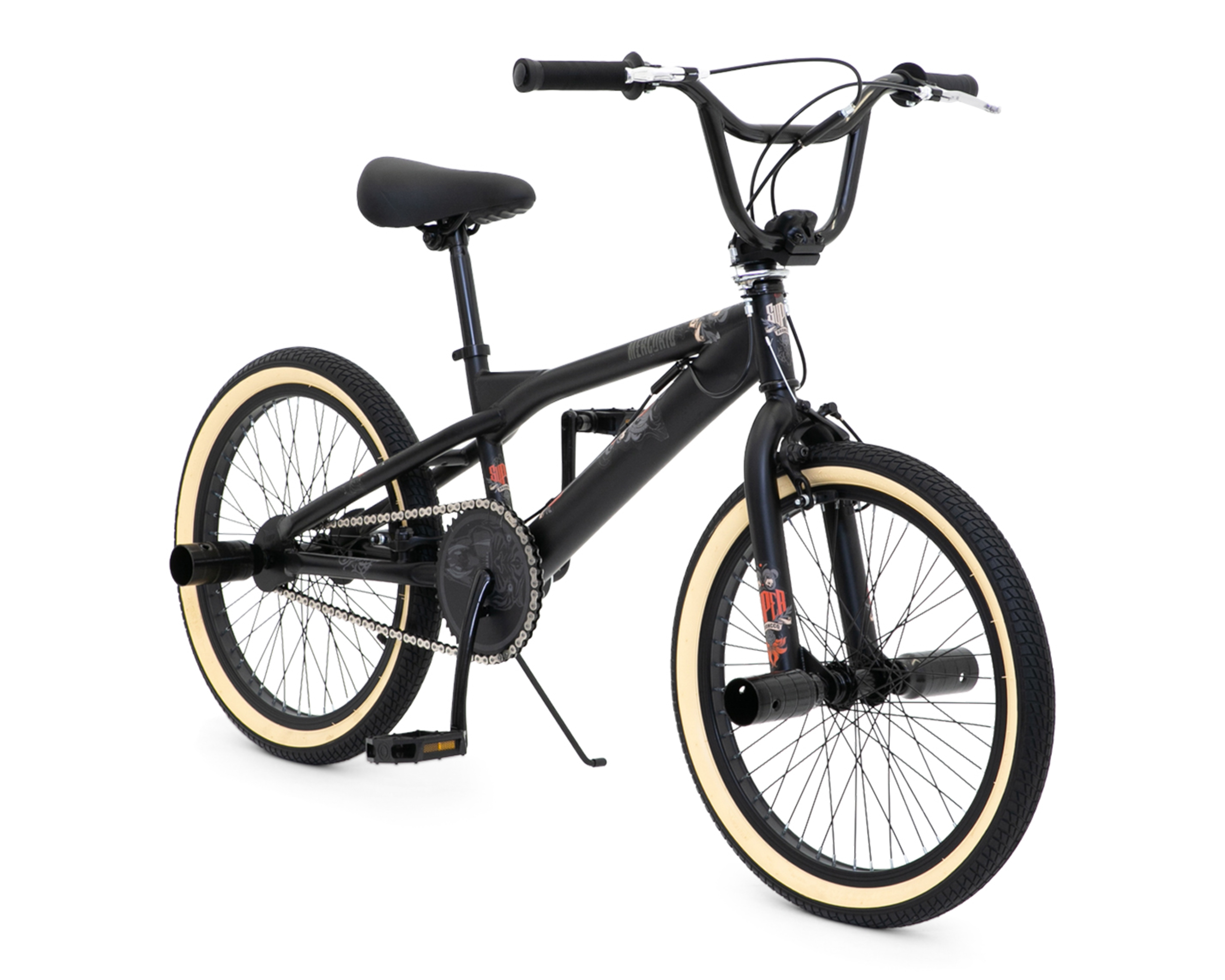 Foto 2 pulgar | Foto 1 | Bicicleta Freestyle Mercurio Superbronco 20'' Negra