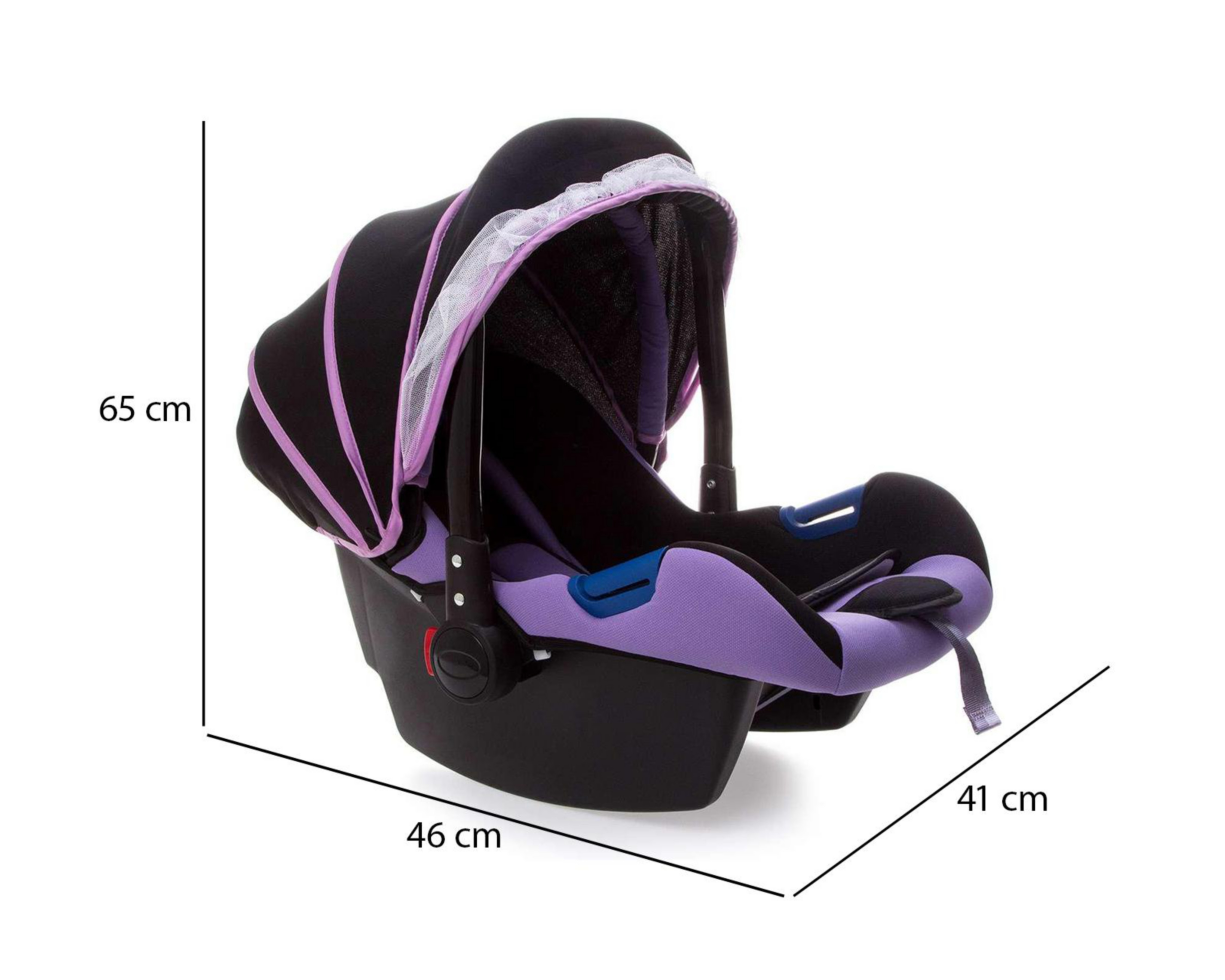 Foto 7 pulgar | Foto 6 | Autoasiento Prinsel Basic 7616 Morado