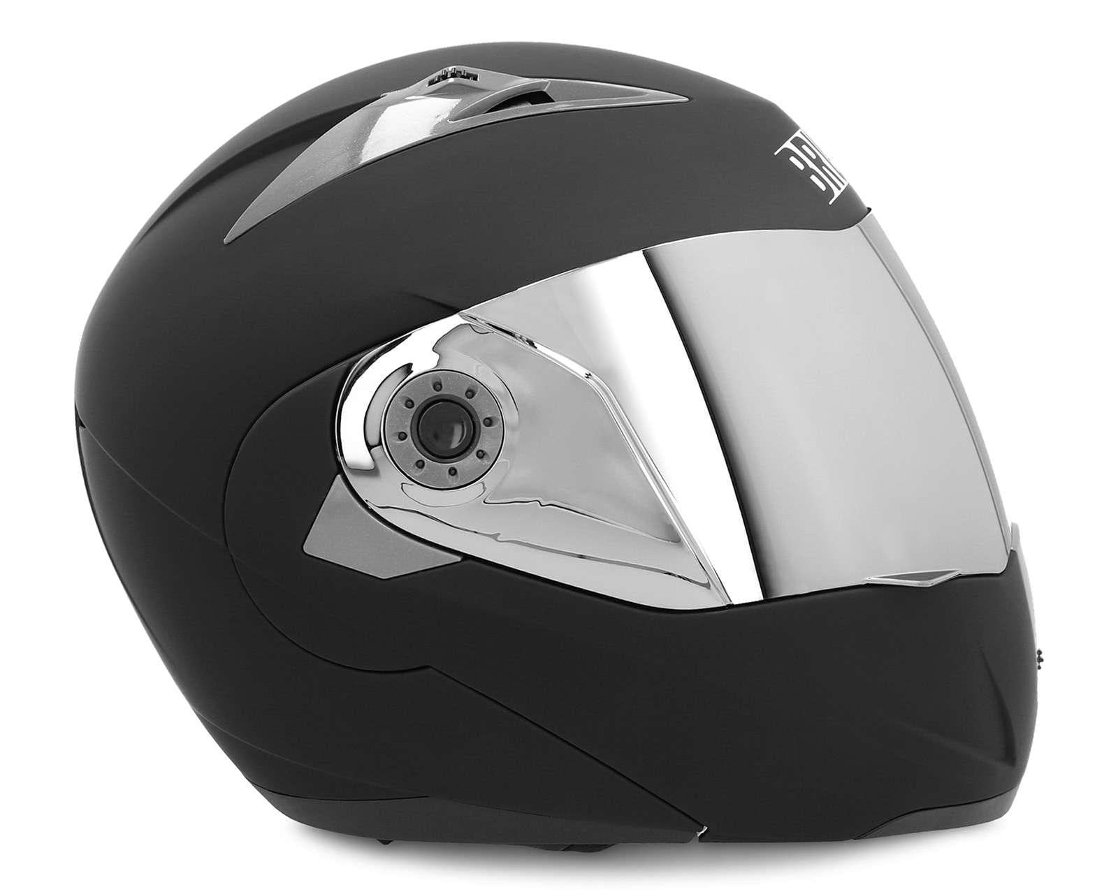 Foto 3 pulgar | Foto 2 | Casco para Motociclista Brumm Grande Negro