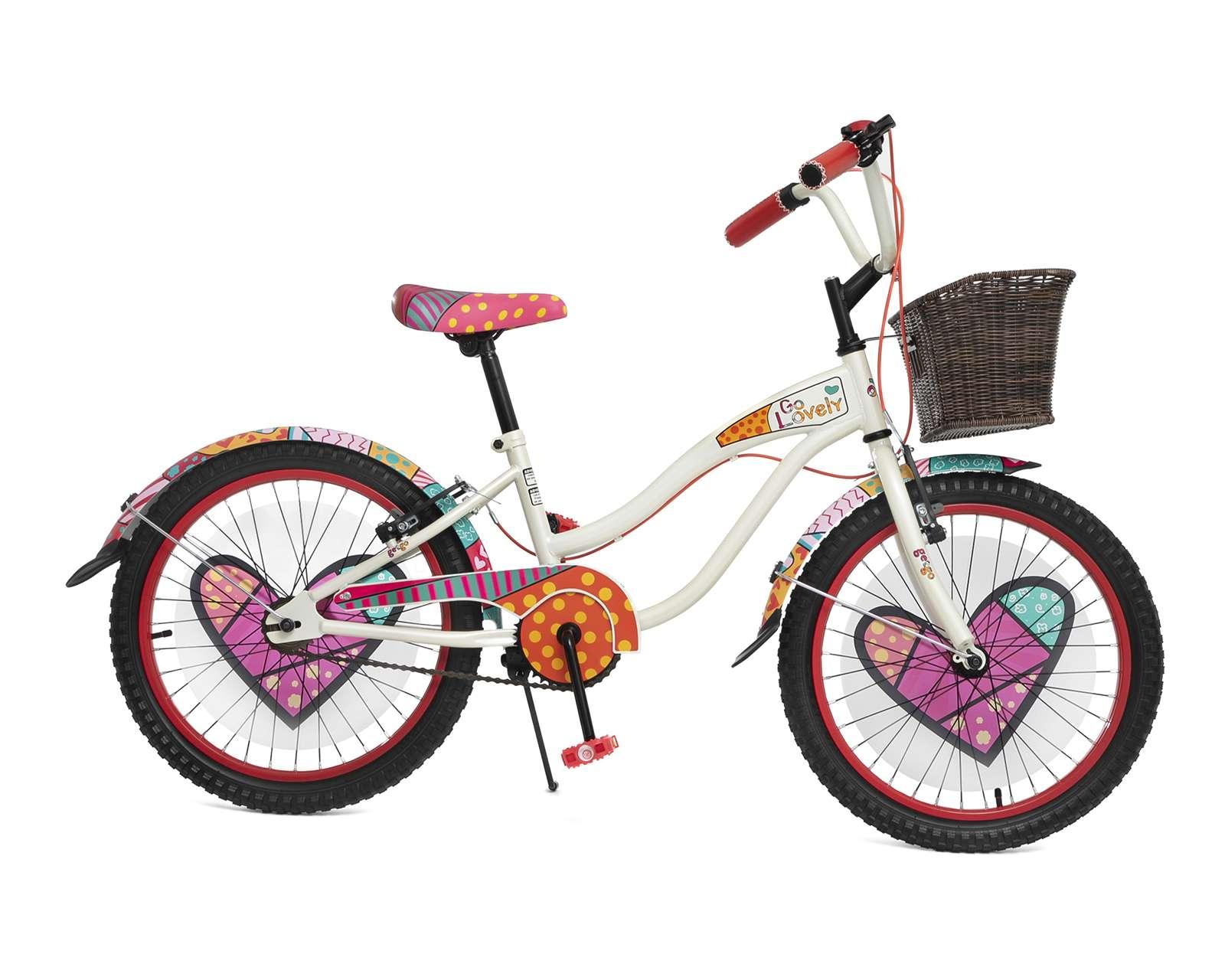 Foto 2 | Foto 2 | Bicicleta Urbana GETGO Go Lovely 20" Blanca