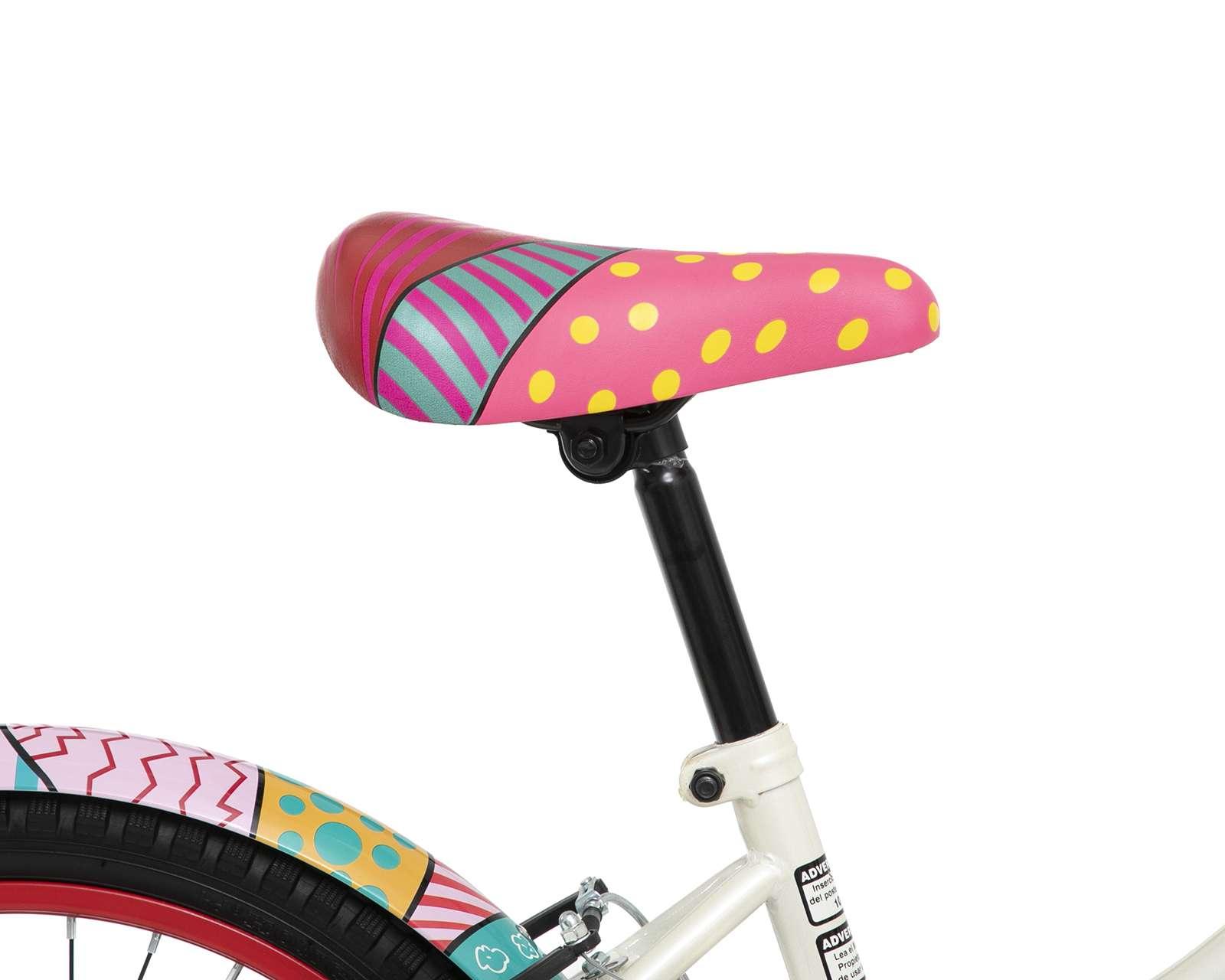 Foto 4 | Foto 4 | Bicicleta Urbana GETGO Go Lovely 20" Blanca