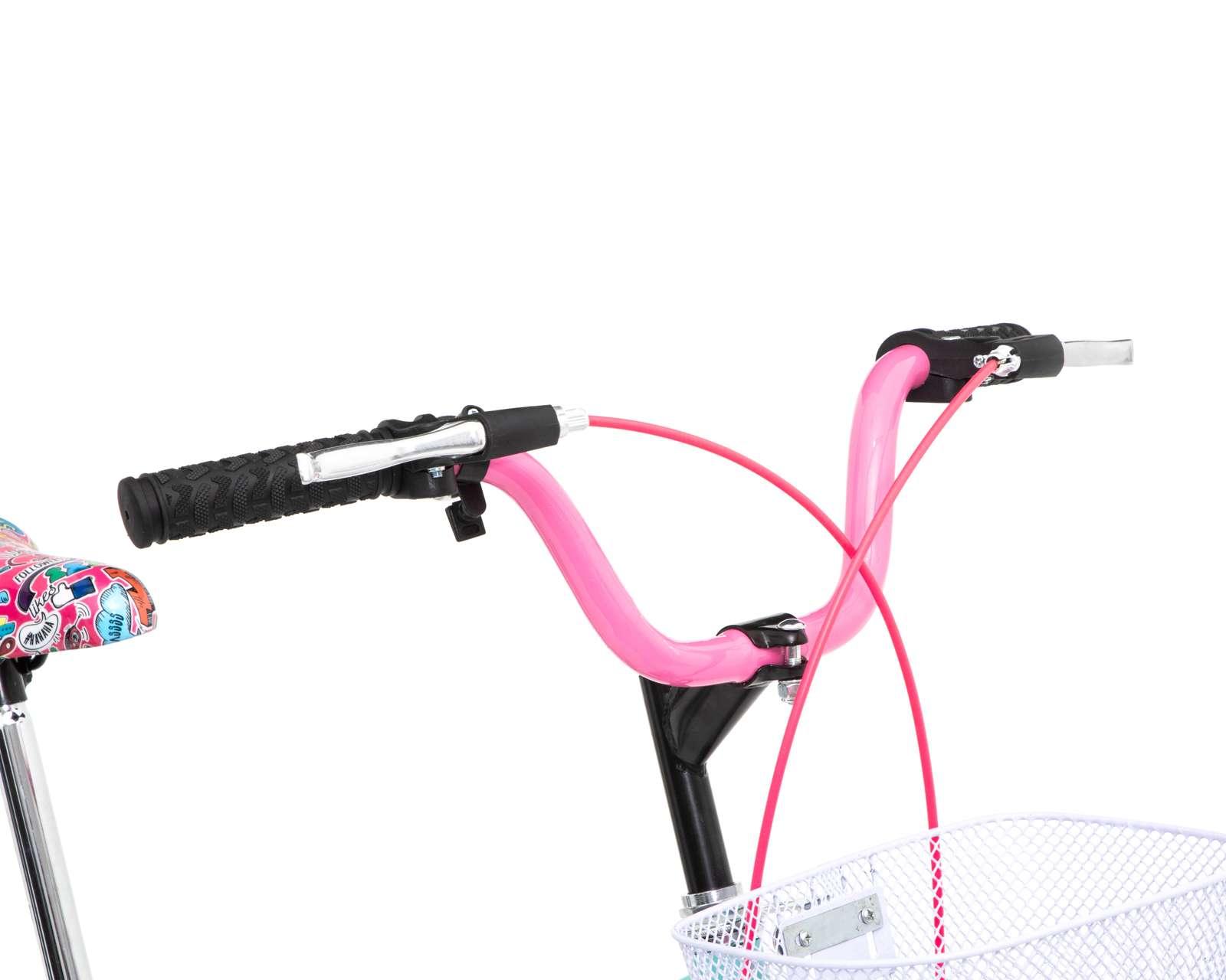 Foto 4 pulgar | Foto 3 | Bicicleta Getgo Go Pretty 20" Azul/Rosa