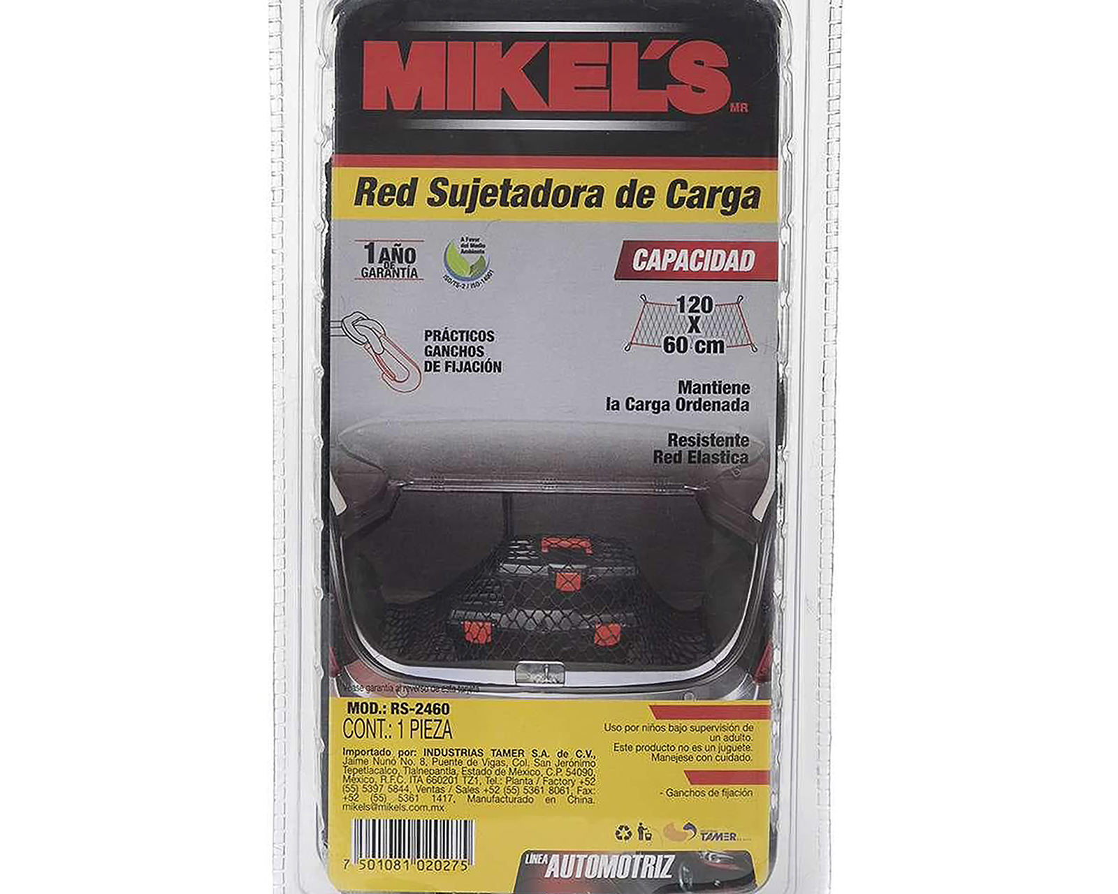 Foto 4 pulgar | Foto 3 | Red Sujetadora de Carga Mikels