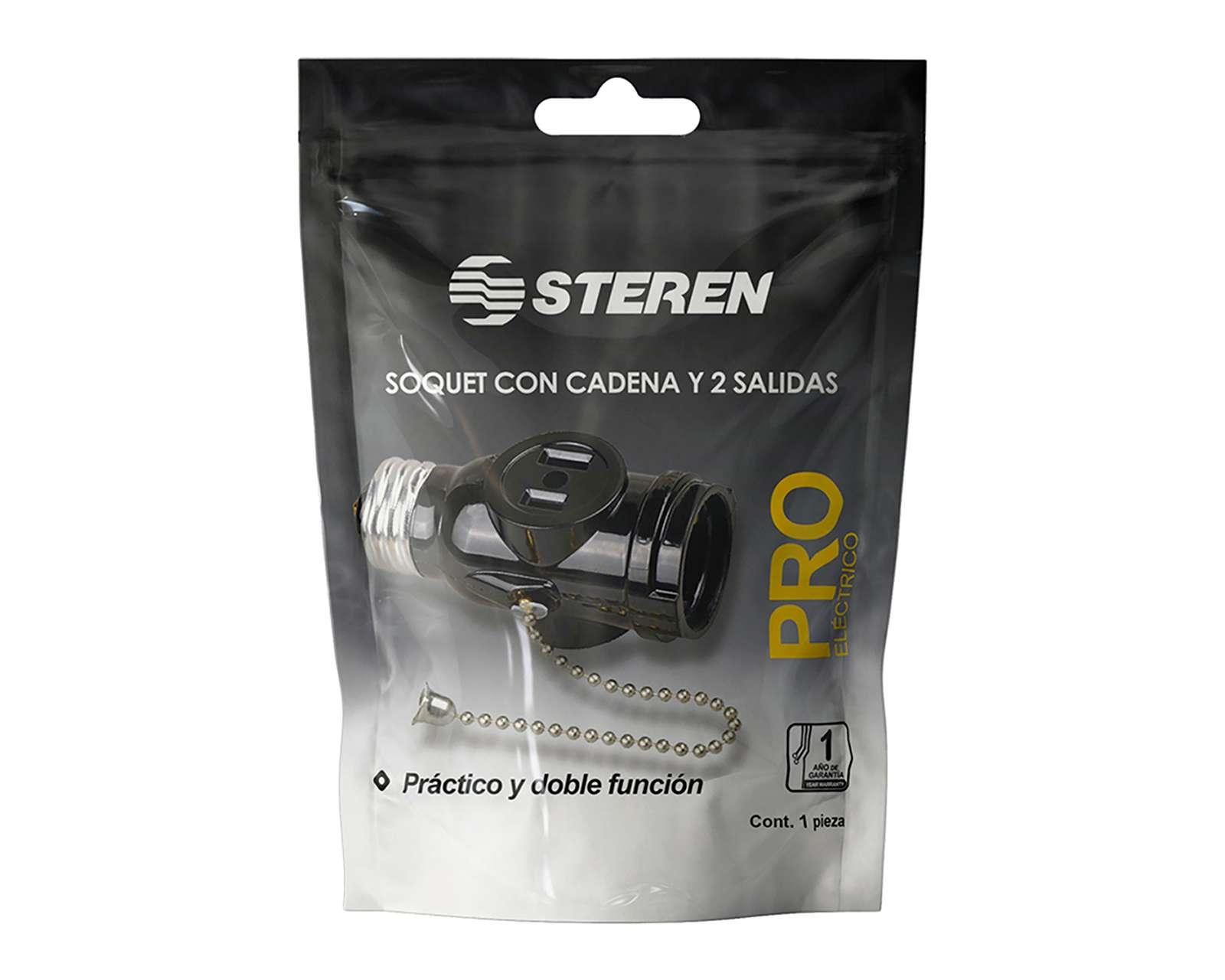 Foto 2 pulgar | Foto 1 | Socket con Cadena Steren