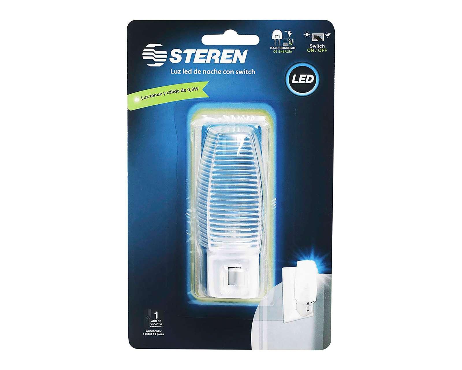 Luz de Noche Led Steren con Switch