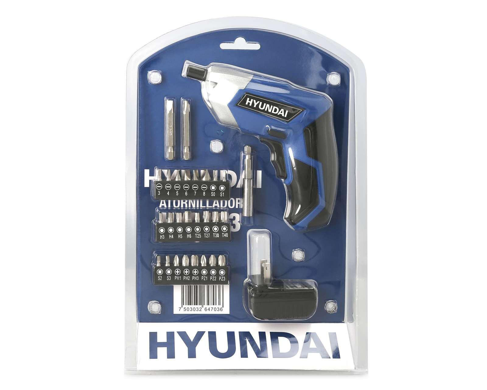 Foto 1 | Foto 1 | Atornillador Hyundai INALAM 3.6V HYA103