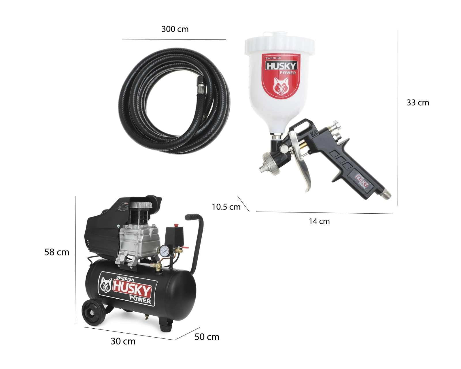 Foto 7 pulgar | Foto 6 | Compresor de Aire Husky WINDER25 2.5 HP 25 L