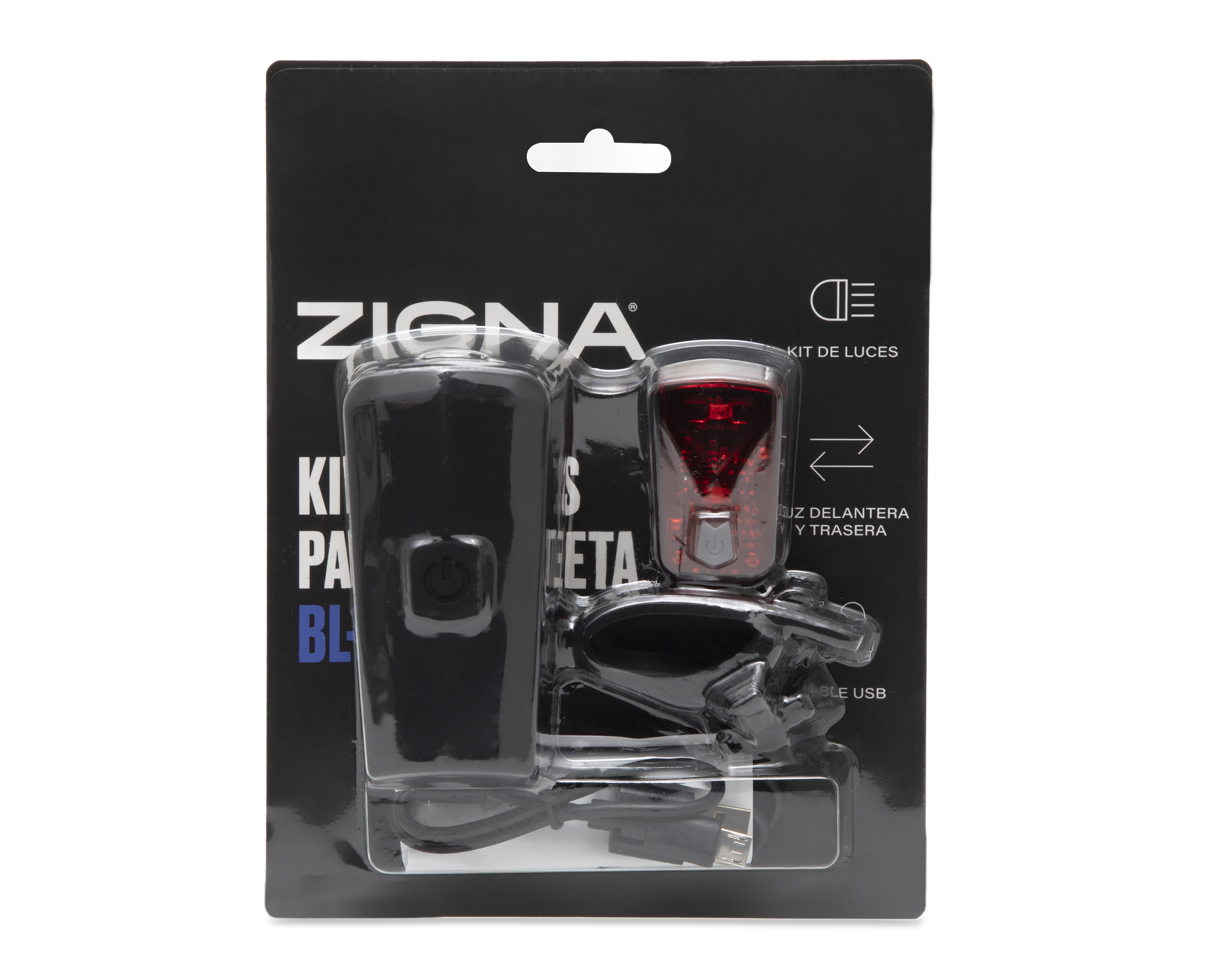 Foto 5 | Foto 5 | Lámpara Delantera Trasera Zigna Led Recargable