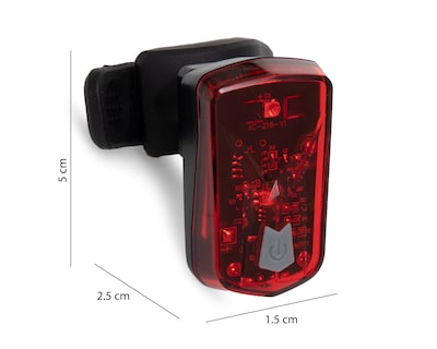 Foto 7 | Foto 7 | Lámpara Delantera Trasera Zigna Led Recargable