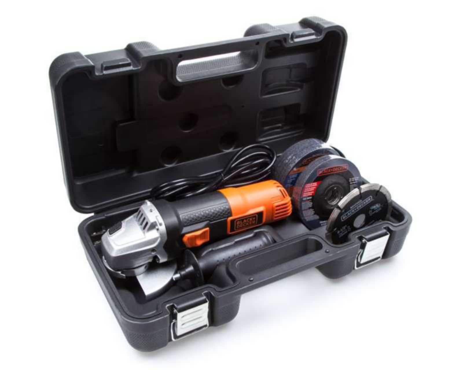Foto 2 pulgar | Foto 1 | Esmeriladora Angular Black+Decker G720K12-B3 820 W