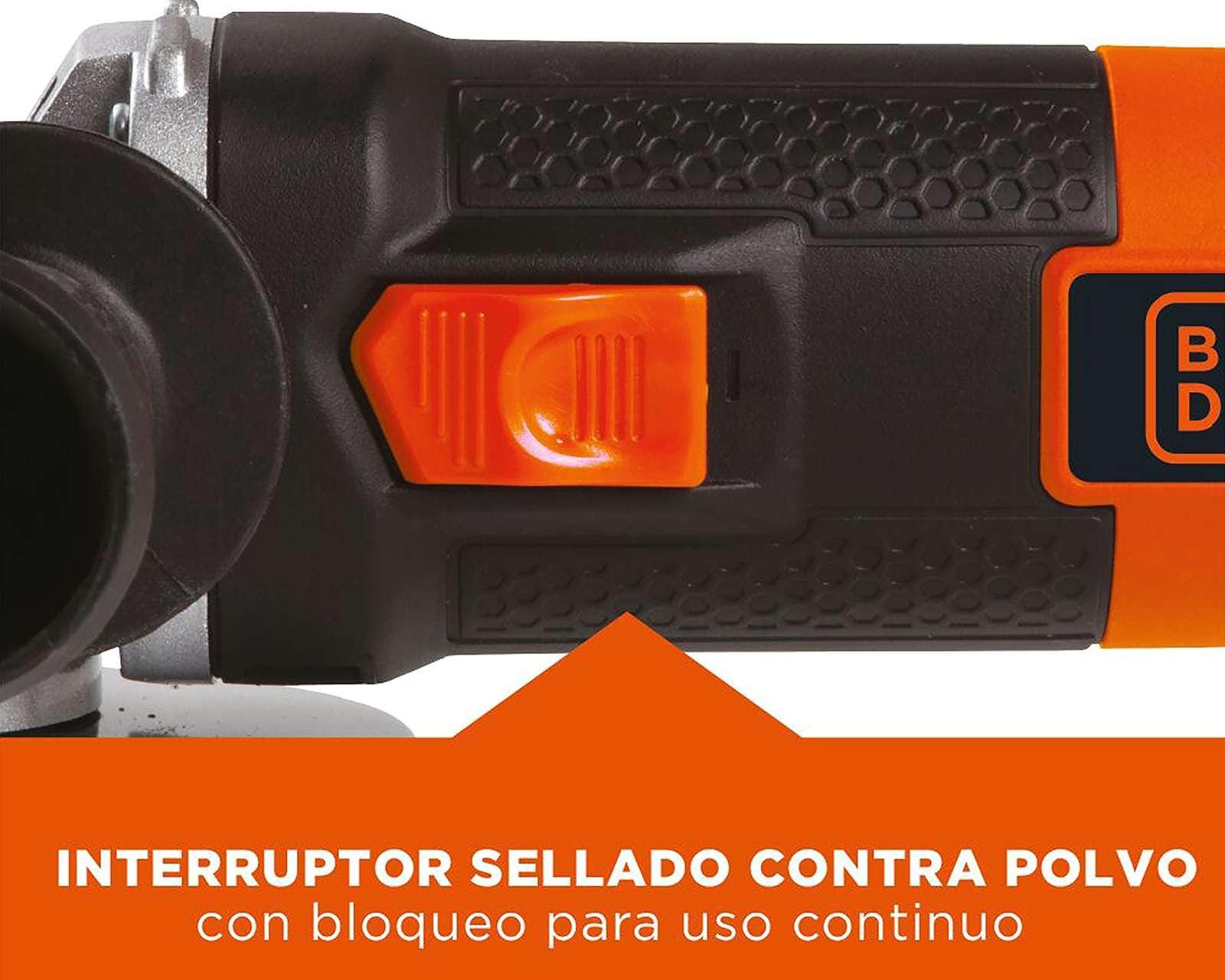 Foto 6 pulgar | Foto 5 | Esmeriladora Angular Black+Decker G720K12-B3 820 W