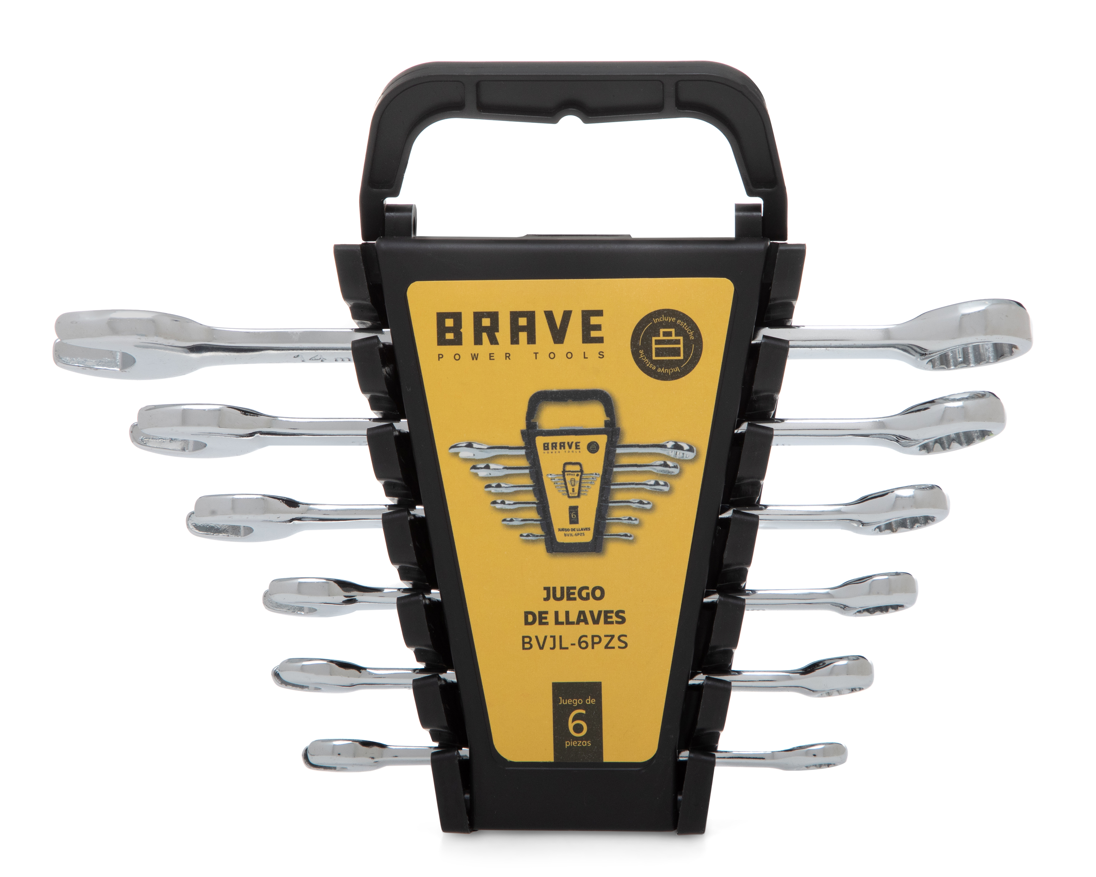 Foto 1 | Foto 1 | Juego de Llaves Combinadas Brave Power Tools BVJL 6 Piezas