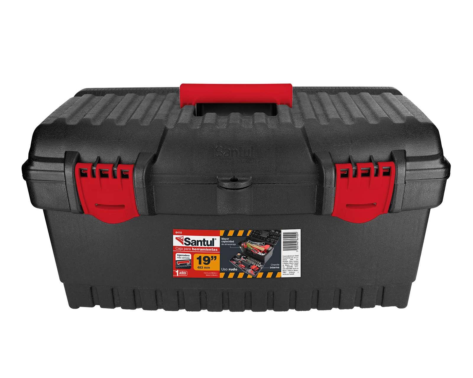 Caja con Herramientas de Polipropileno Santul 19" MOD. 6410