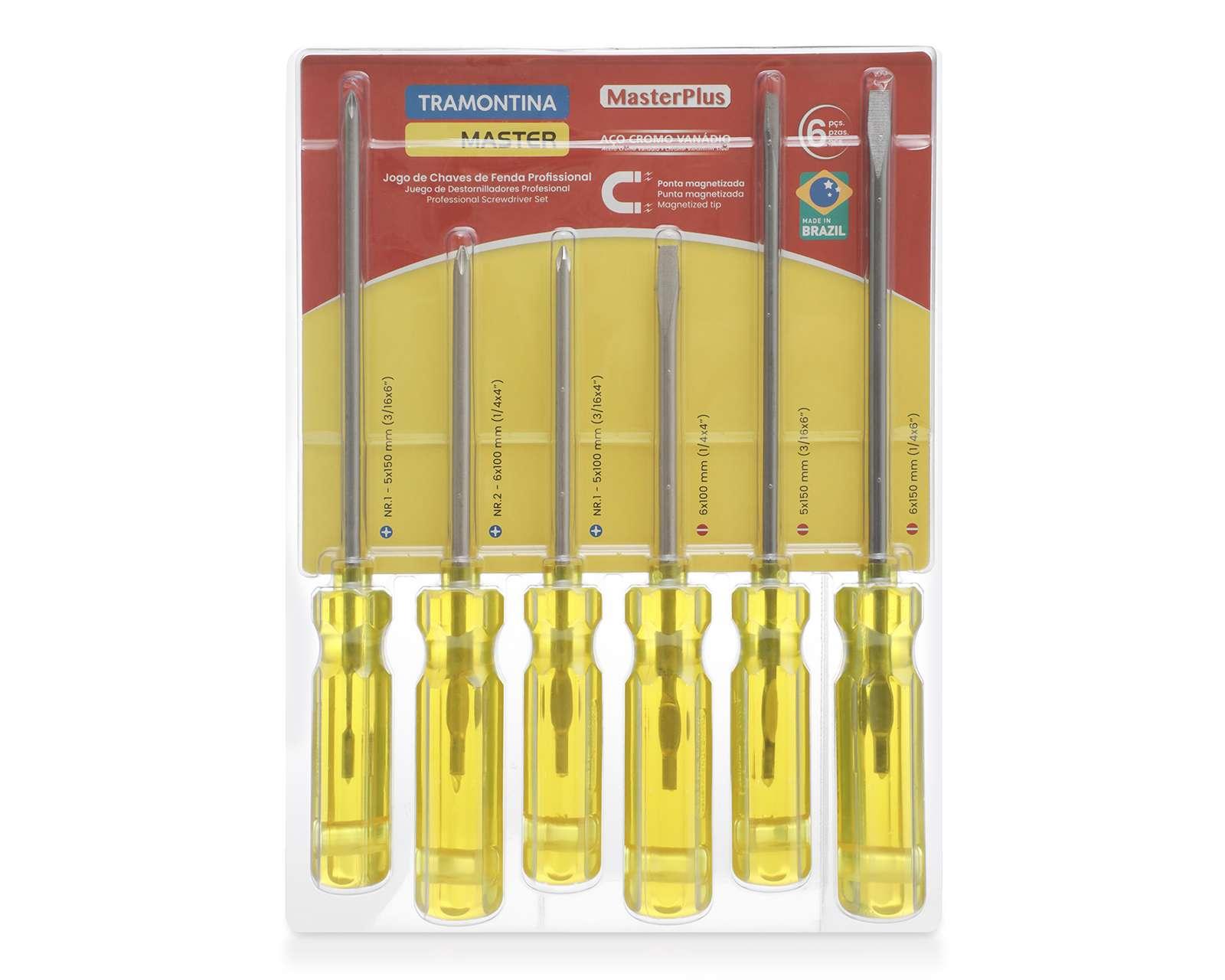 Foto 2 pulgar | Foto 1 | Juego de Herramientas Tramontina 41530/506 6 Piezas