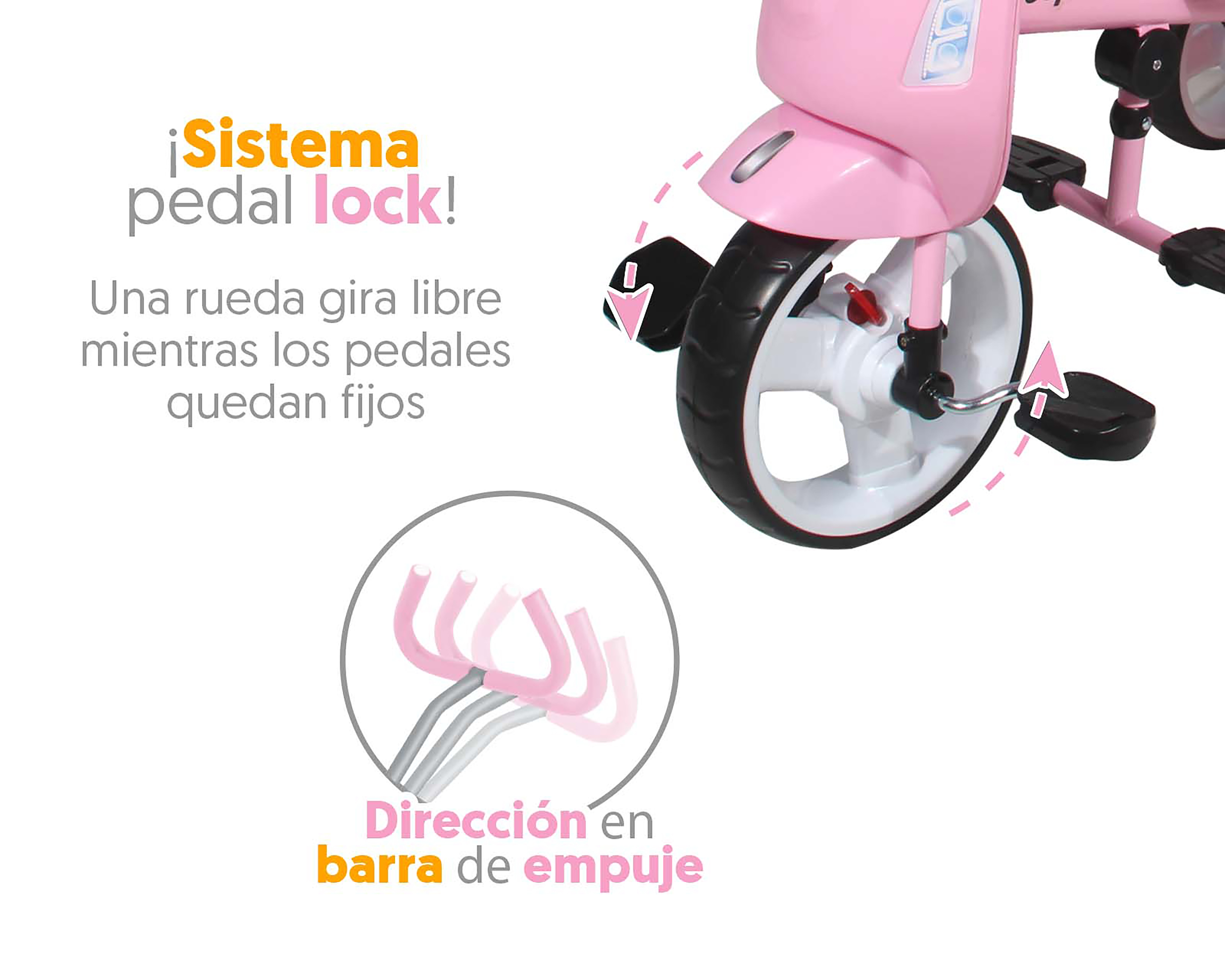 Foto 4 | Foto 4 | Triciclo Etapas Apache Moto 3 en 1