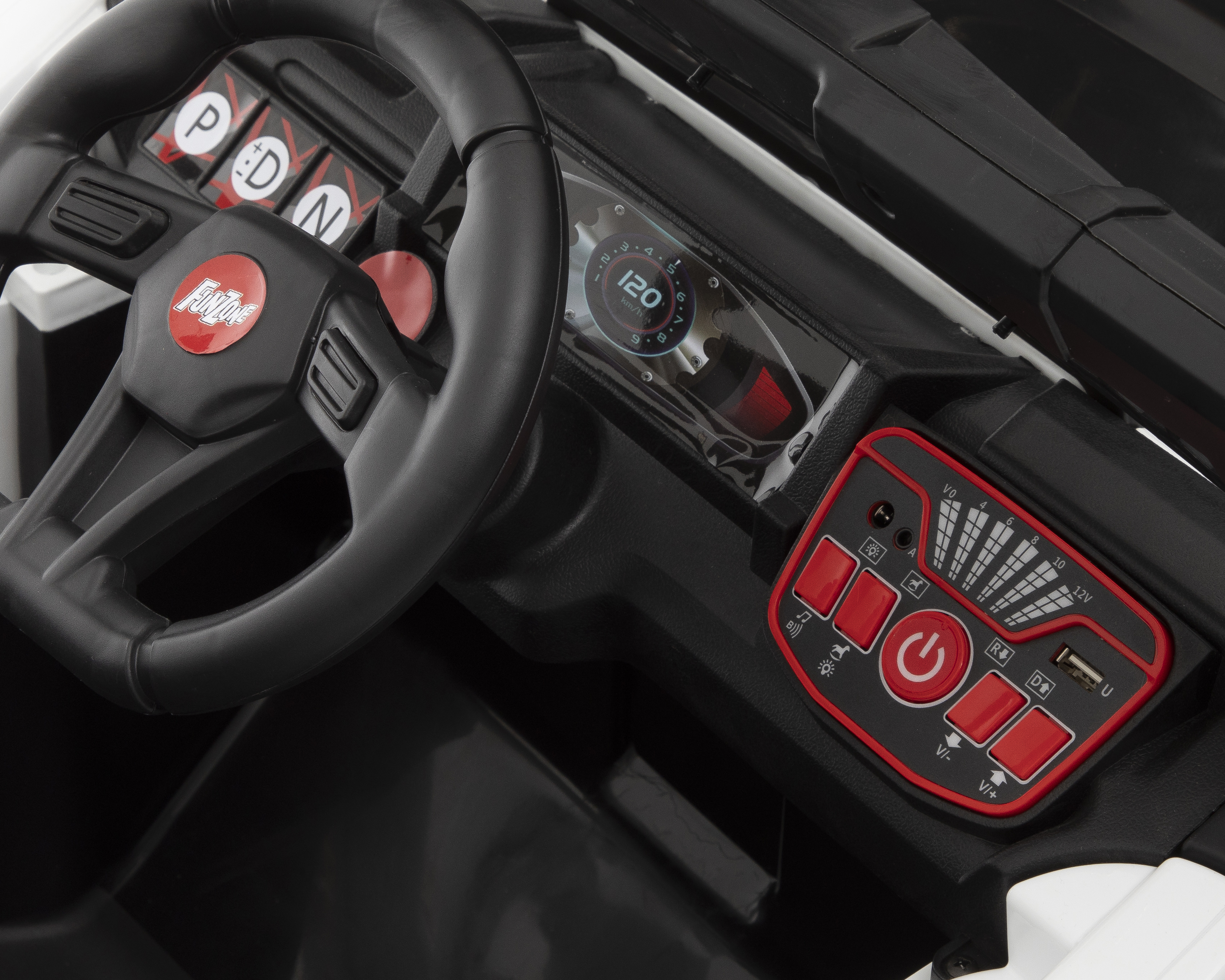 Foto 6 | Foto 6 | Montable Eléctrico Funzone Buggy Blanco