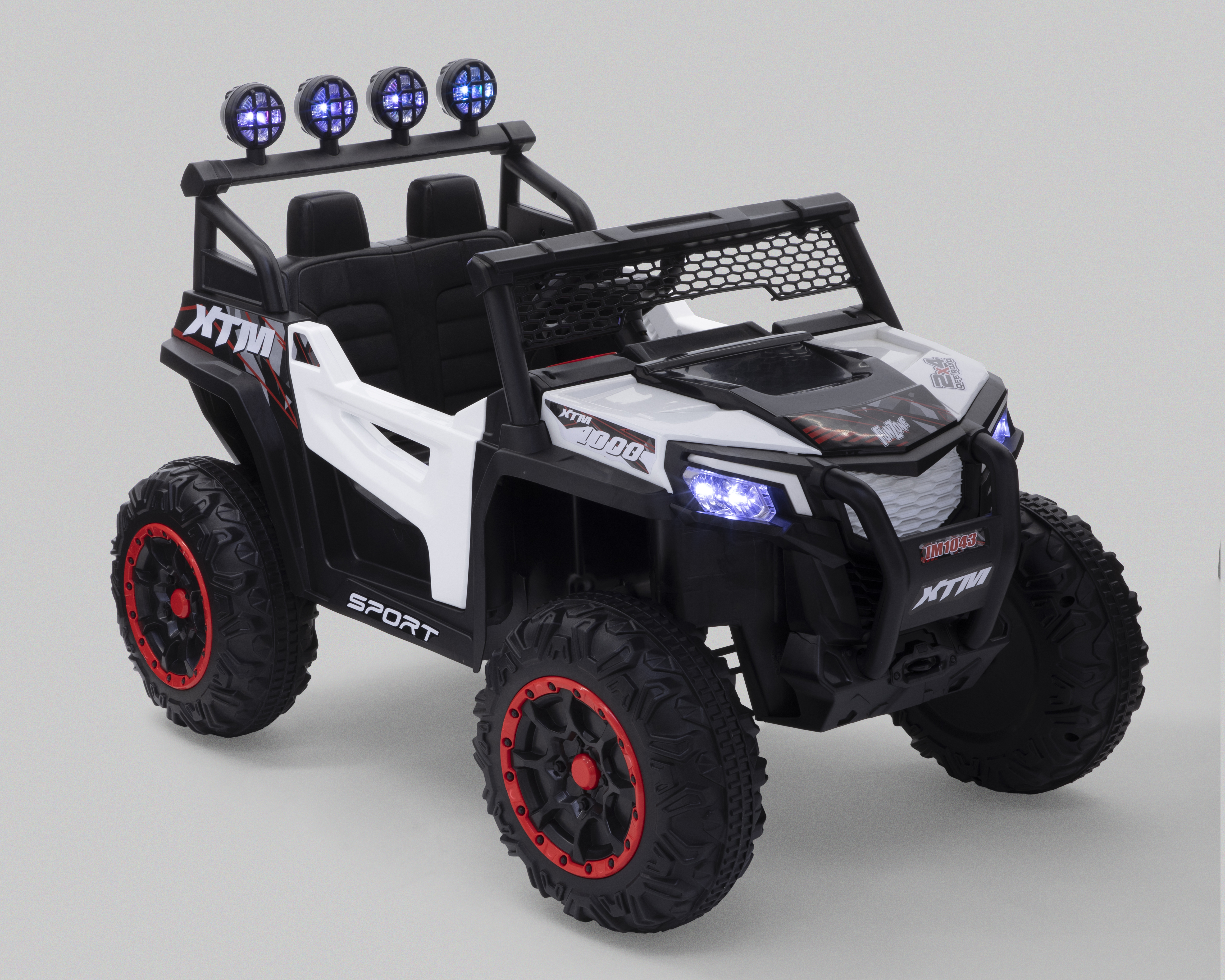 Foto 8 pulgar | Foto 7 | Montable Eléctrico Funzone Buggy Blanco