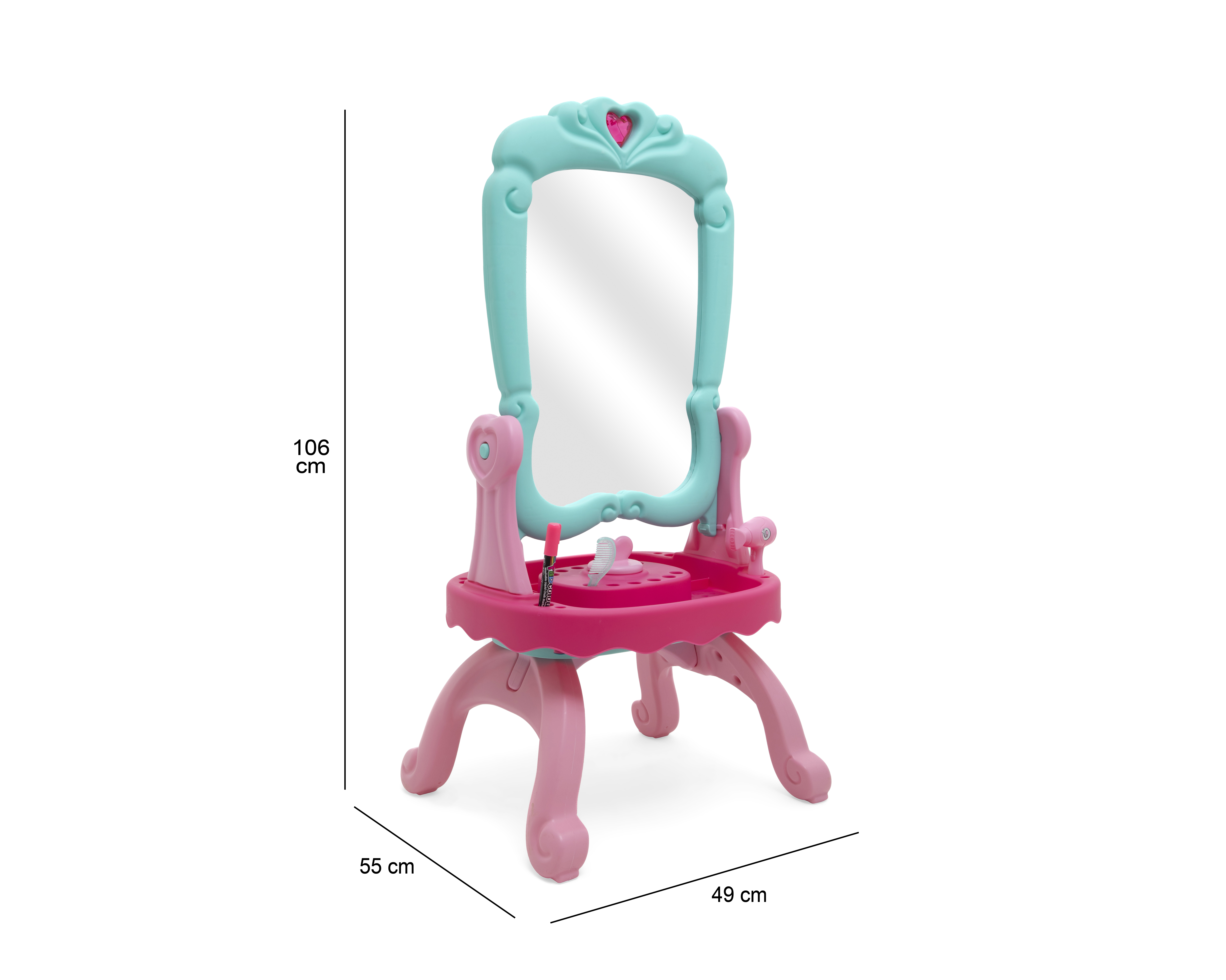 Foto 8 pulgar | Foto 7 | Pizarra Grown Up Vanity 6041 Rosa 50 Piezas