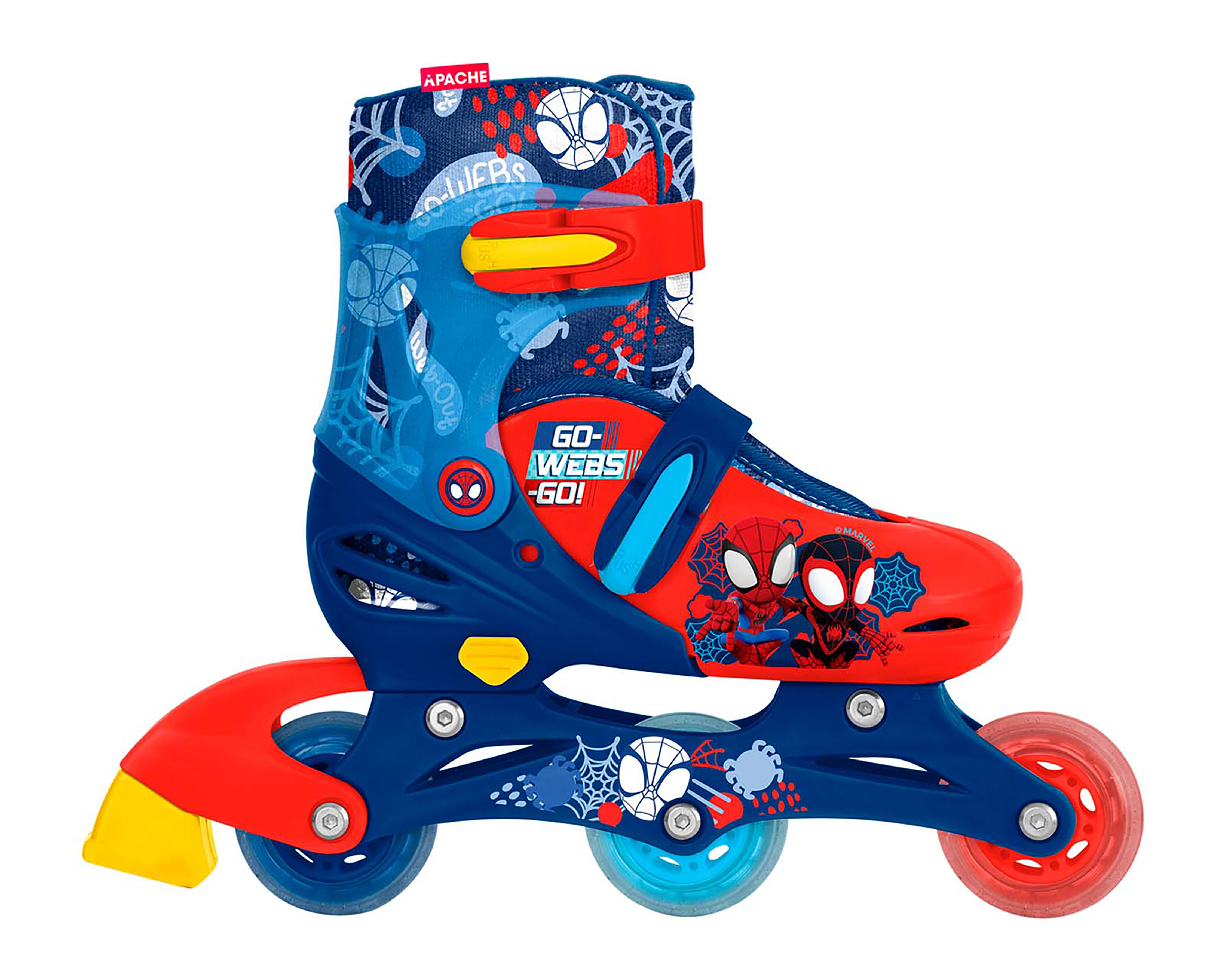 Foto 1 | Foto 1 | Patines Apache Spider-Man TO-SKSM-S Azules Talla 19-22