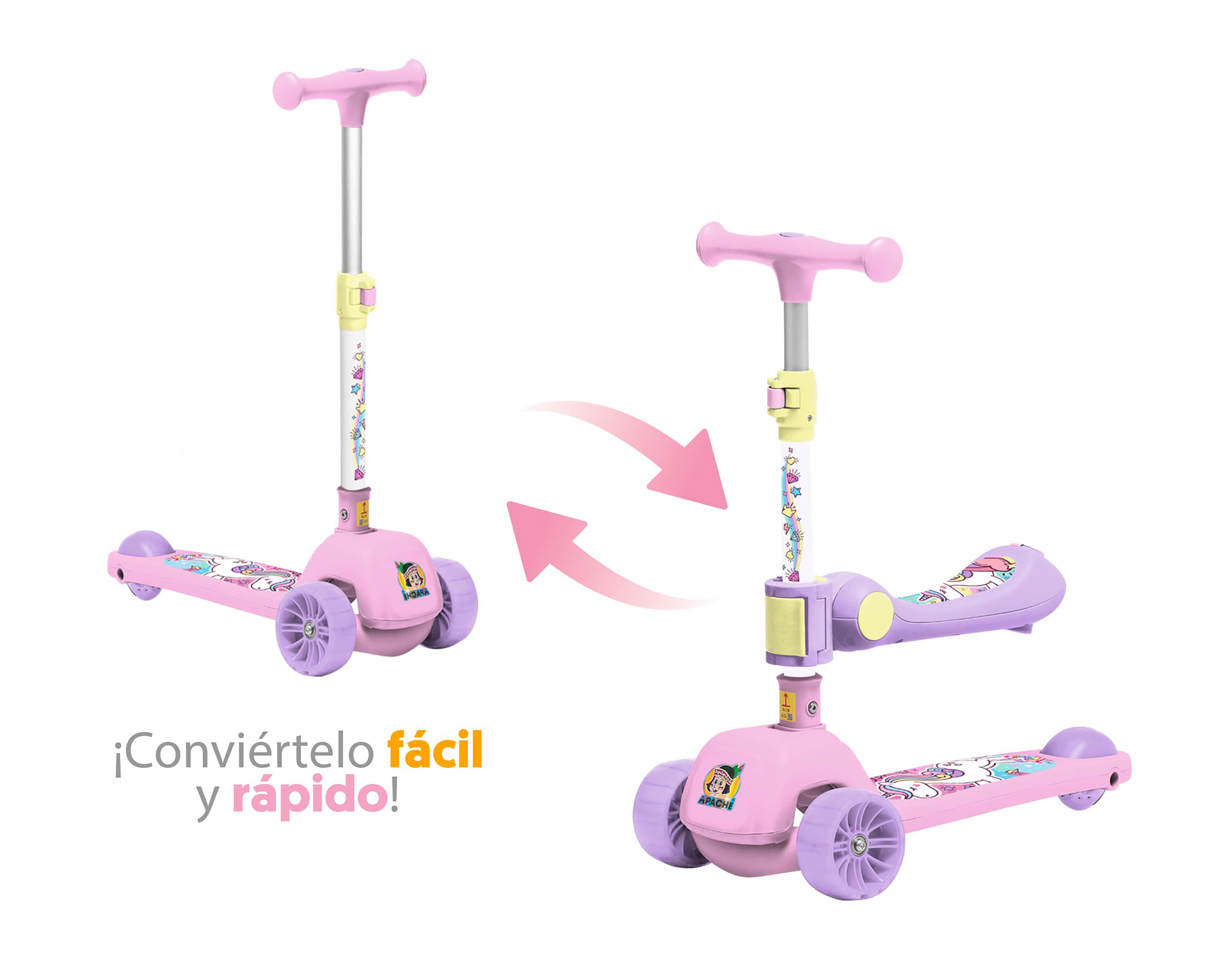 Foto 2 | Foto 2 | Scooter Apache Trixie Mto-Stx-65B con Asiento