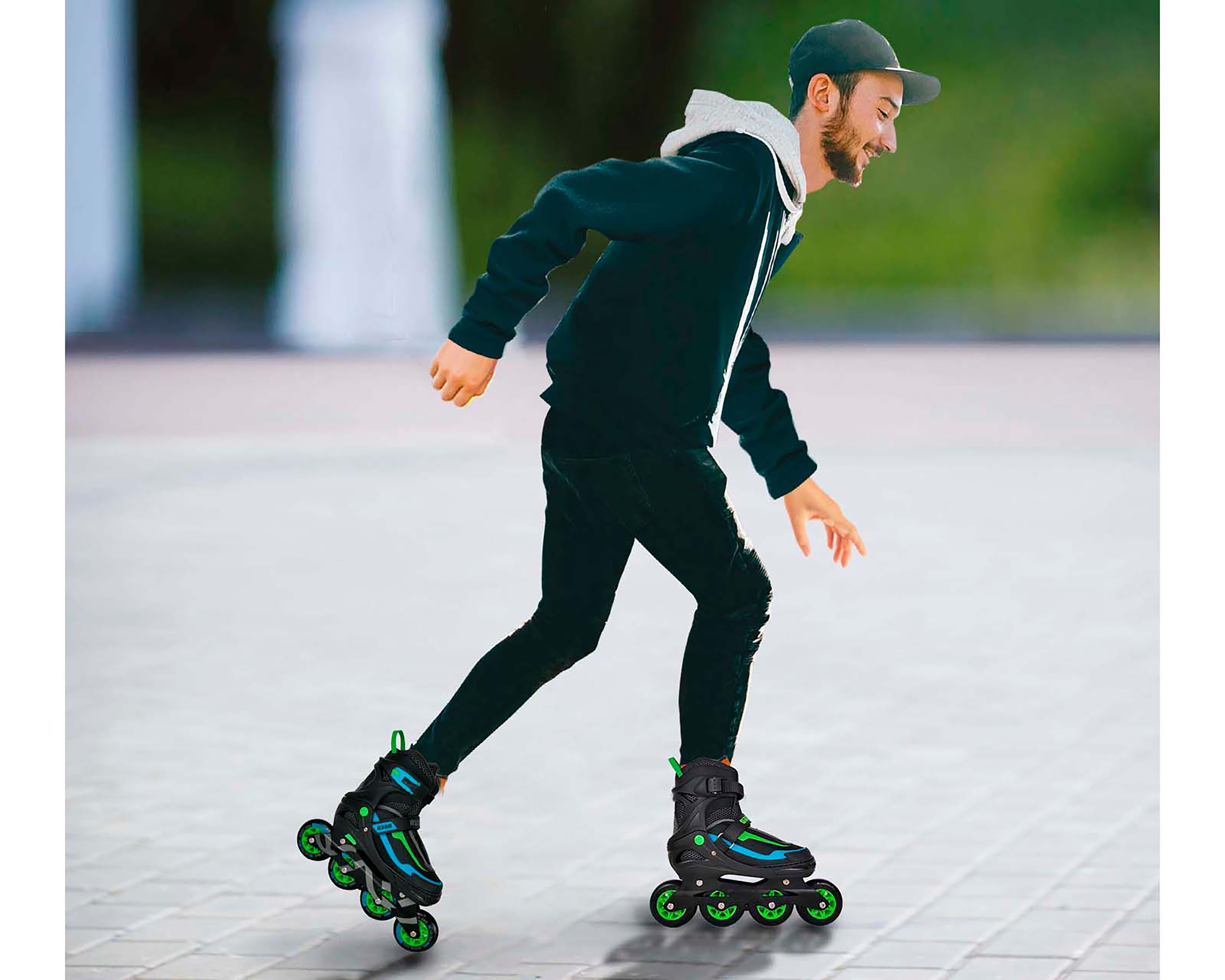 Foto 5 | Foto 5 | Patines Apache Rush 360 A-SKFW-M Negros Talla L 26-28