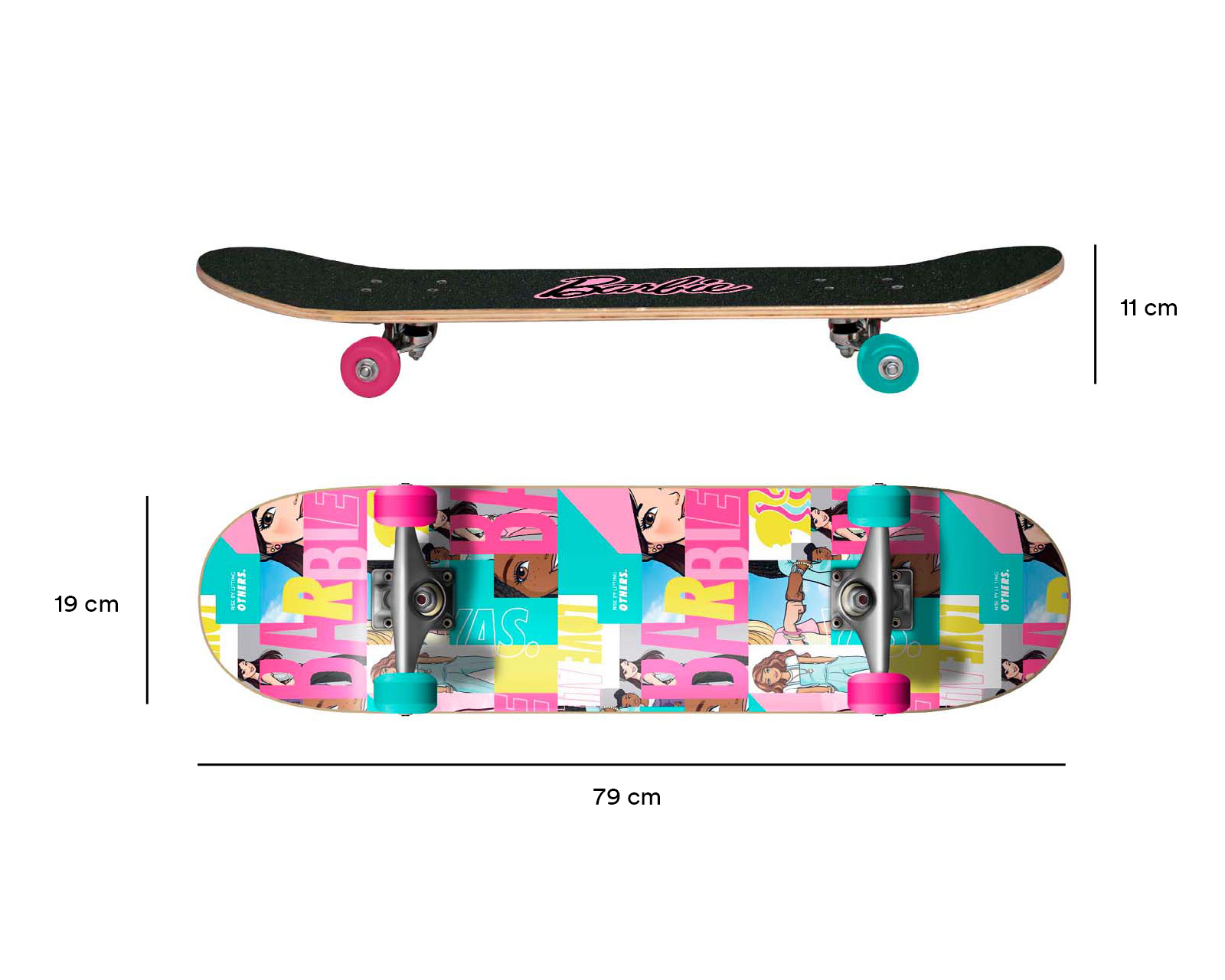 Foto 5 | Foto 5 | Patineta Apache Barbie SBBB31-B