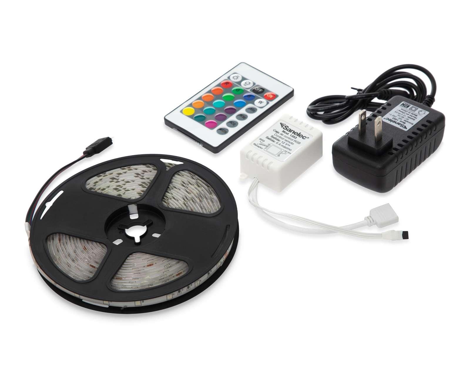 Foto 1 | Foto 1 | Tira de Luz Sanelec 5 metros Multicolor