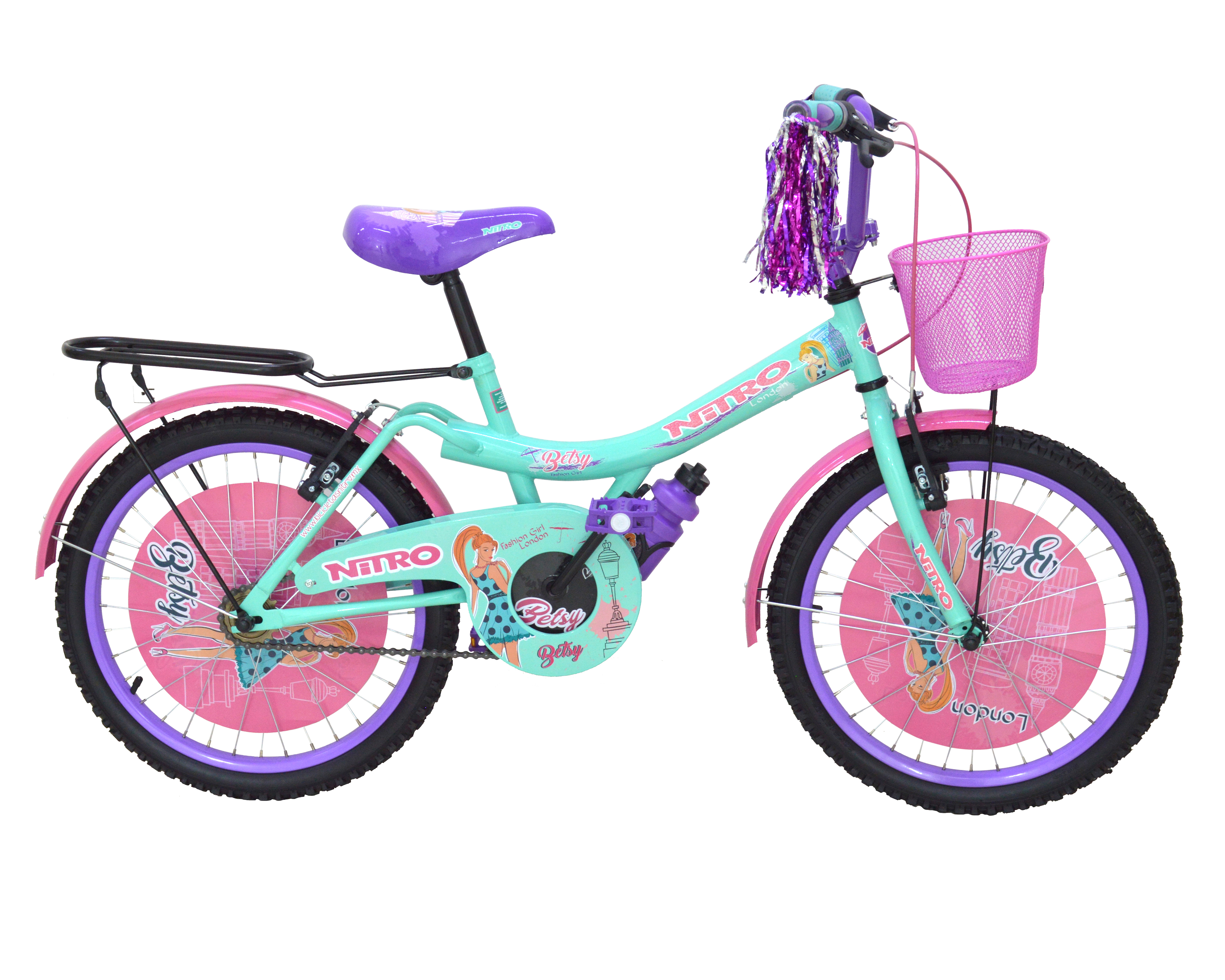 Foto 1 | Foto 1 | Bicicleta Infantil Besty 20" Azul