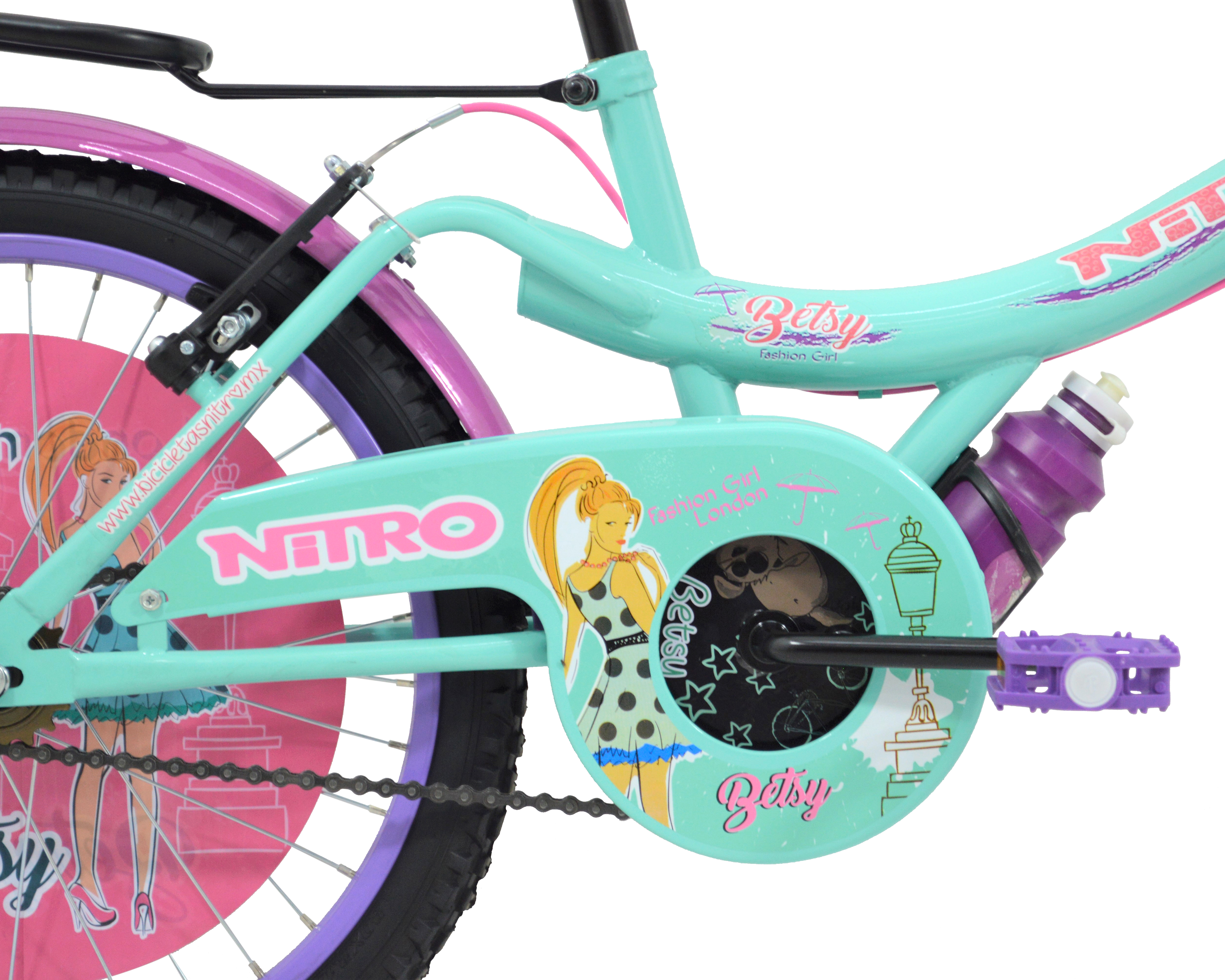 Foto 3 | Foto 3 | Bicicleta Infantil Besty 20" Azul