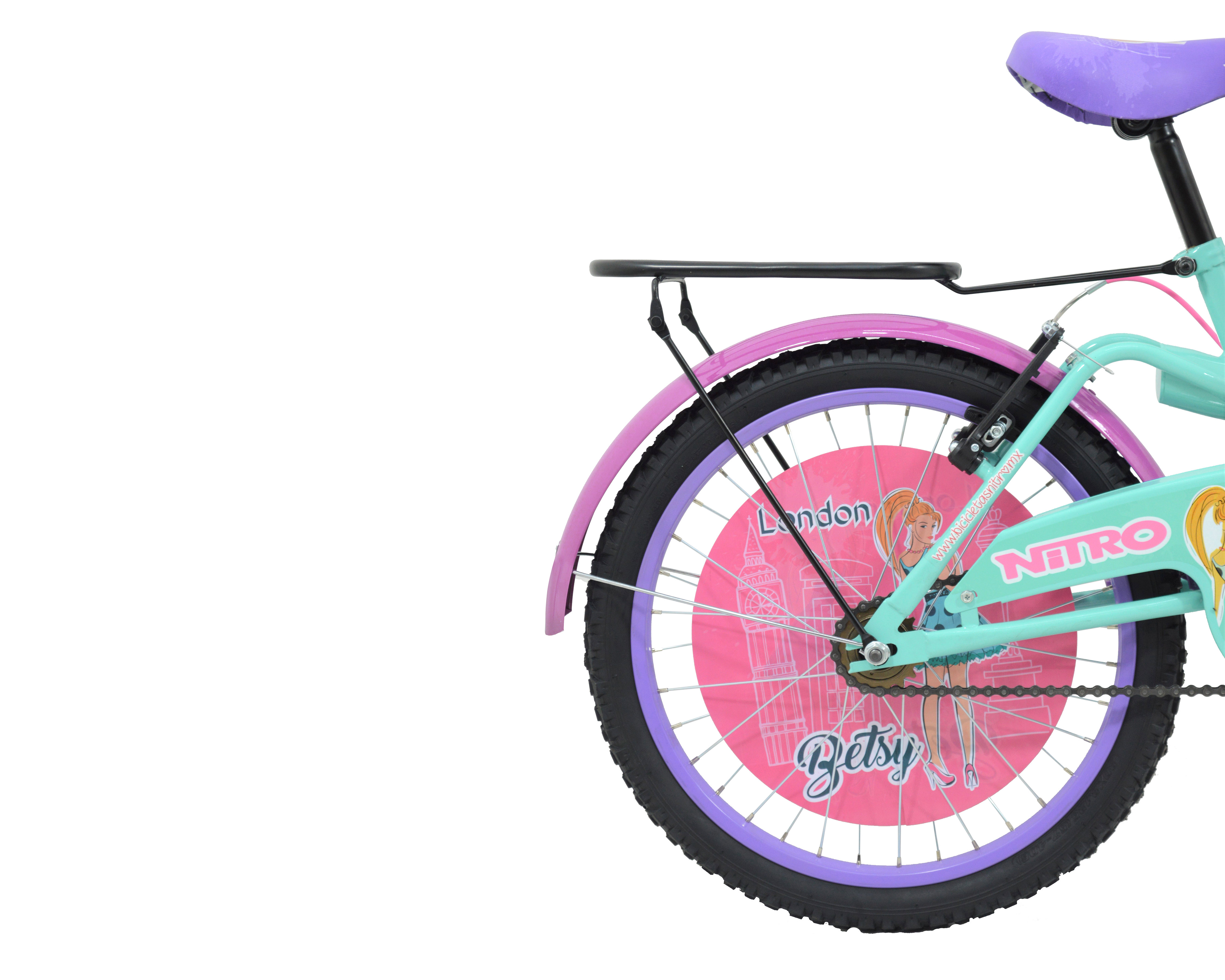 Foto 4 | Foto 4 | Bicicleta Infantil Besty 20" Azul