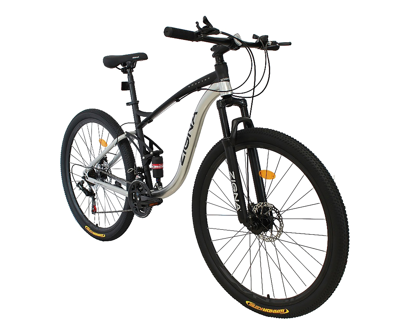 Foto 3 pulgar | Foto 2 | Bicicleta de Montaña Zigna Krypton DS 29" Gris