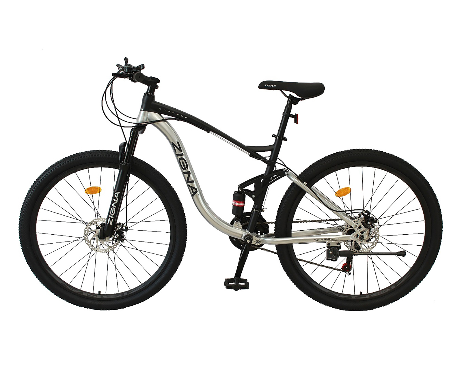 Foto 4 pulgar | Foto 3 | Bicicleta de Montaña Zigna Krypton DS 29" Gris