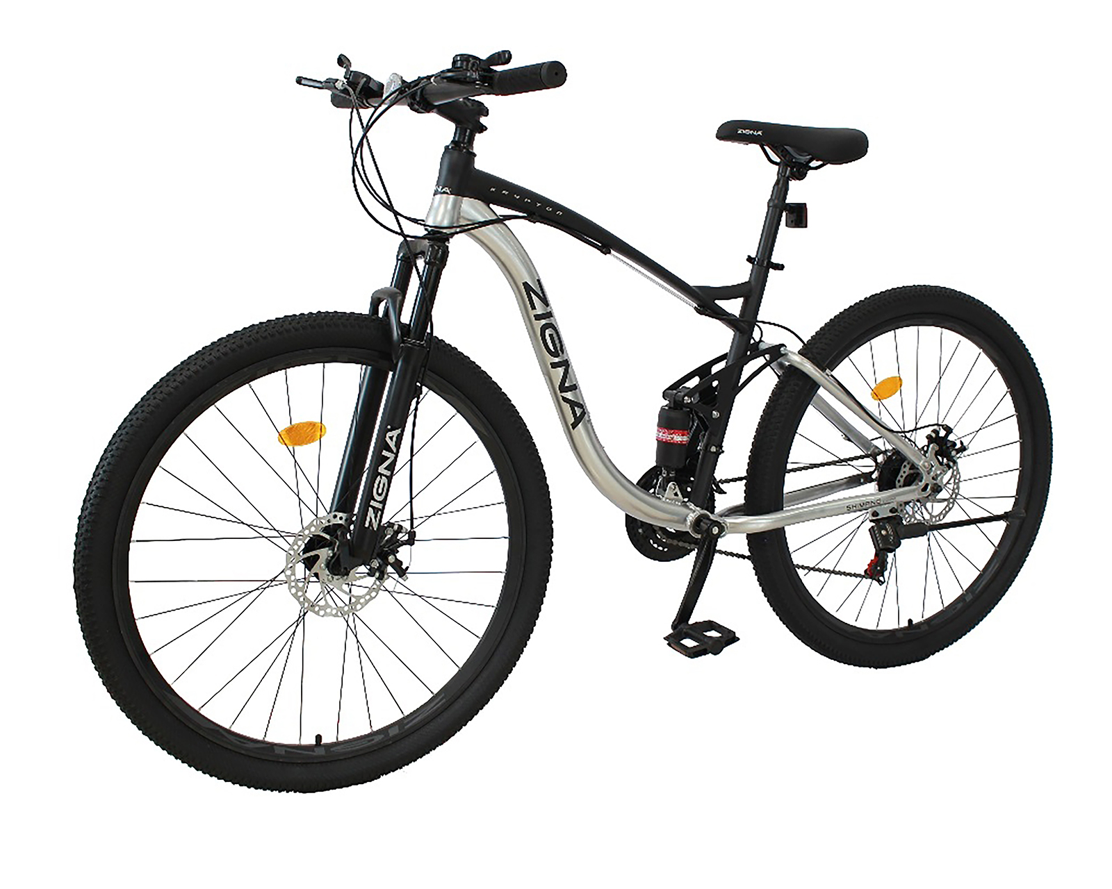 Foto 5 pulgar | Foto 4 | Bicicleta de Montaña Zigna Krypton DS 29" Gris