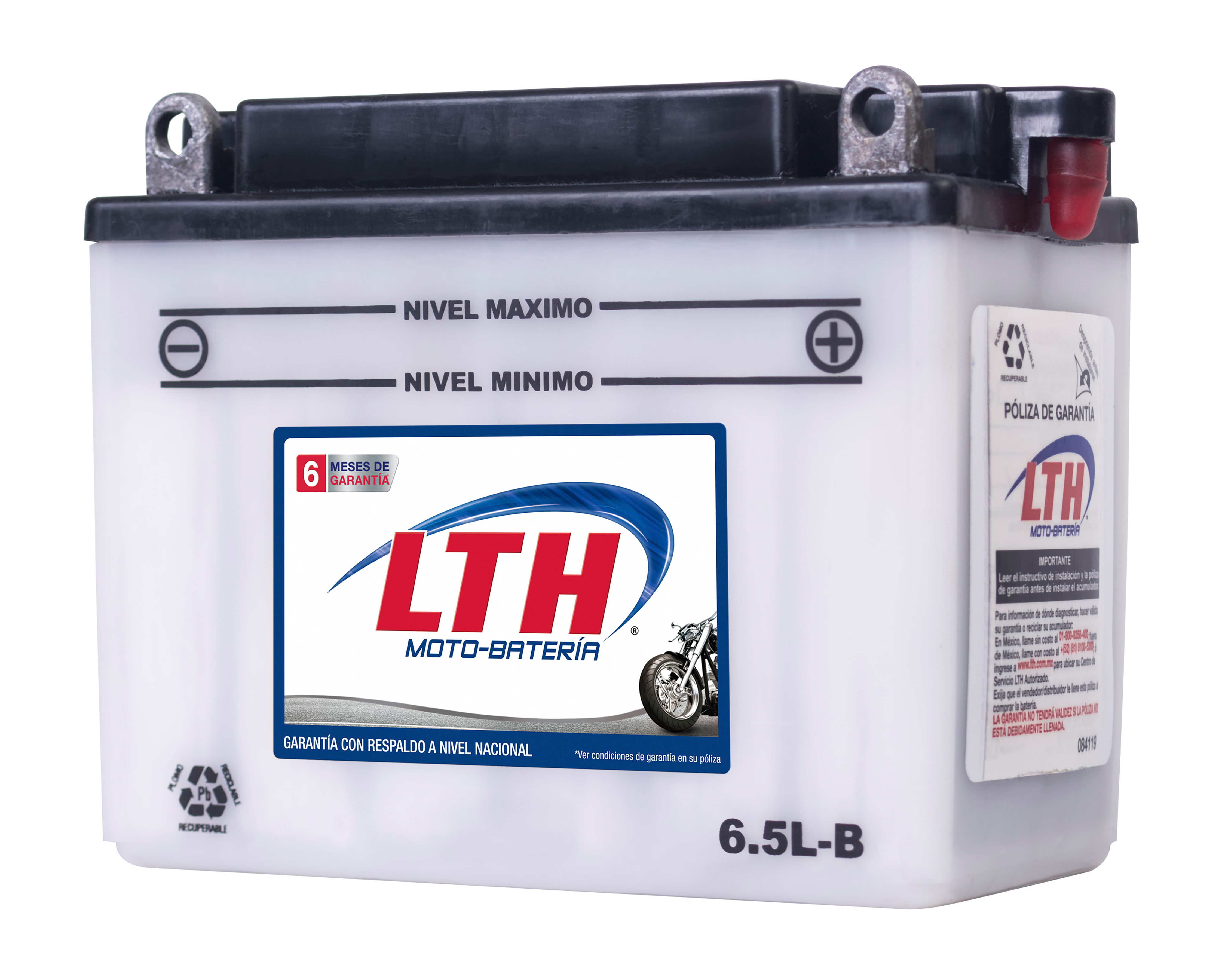Foto 4 pulgar | Foto 3 | Acumulador LTH 6.5 L-B