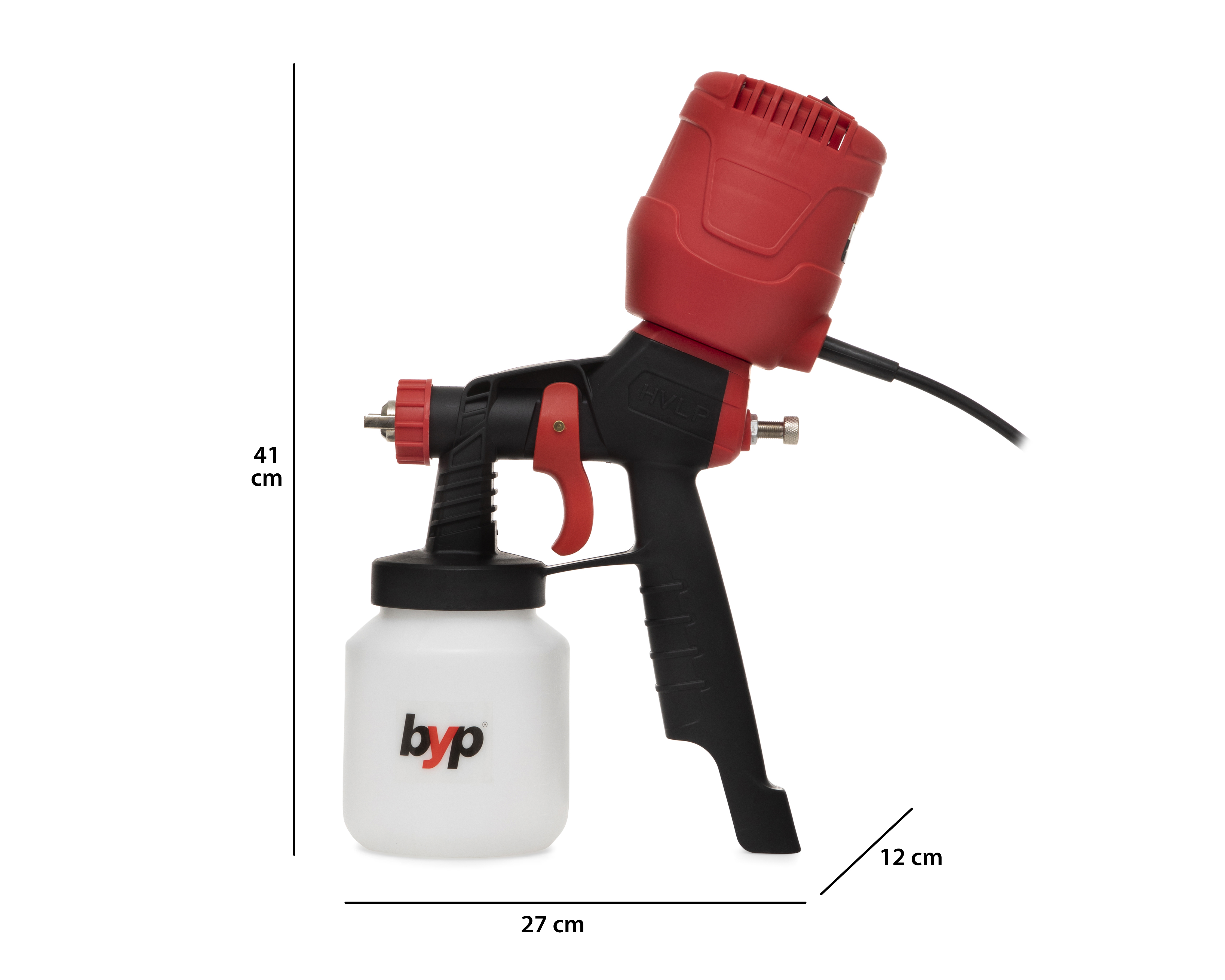 Foto 4 | Foto 5 | Pistola para Pintura Byp HVLP 900 ml