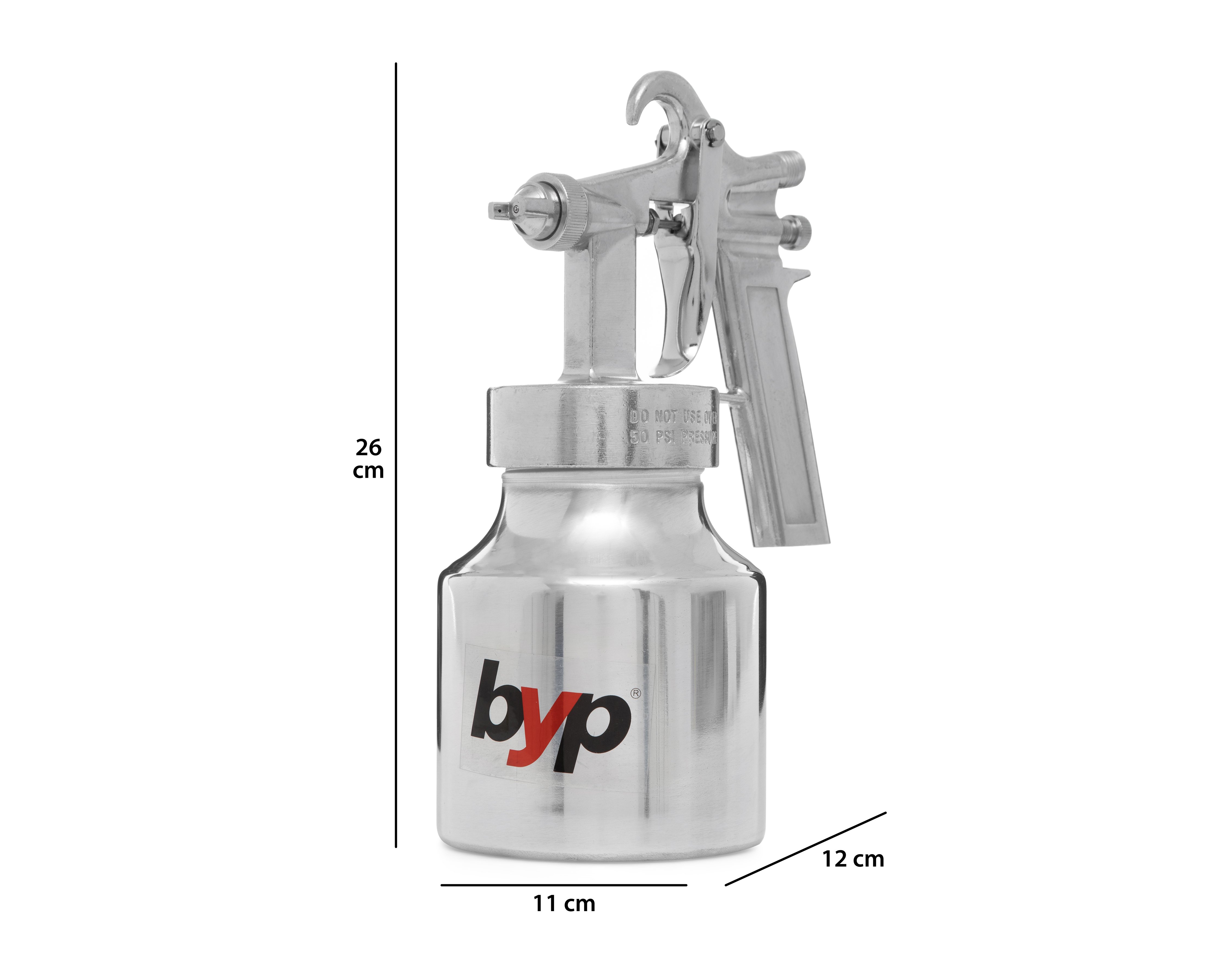 Foto 6 pulgar | Foto 5 | Pistola para Pintura Byp BSICA PSB 750 ml