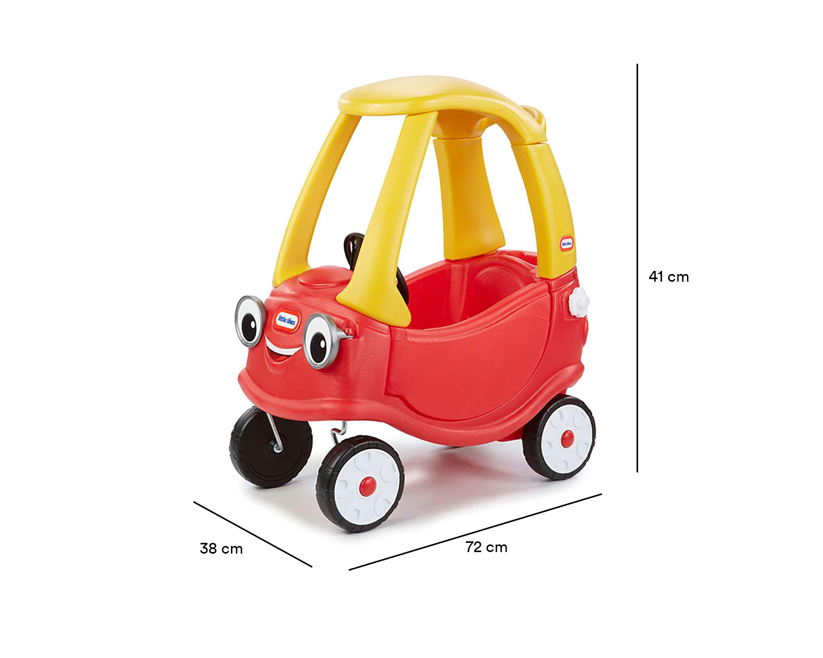 Foto 5 | Foto 5 | Carrito de Paseo Little Tikes Cozy Coupe Rojo