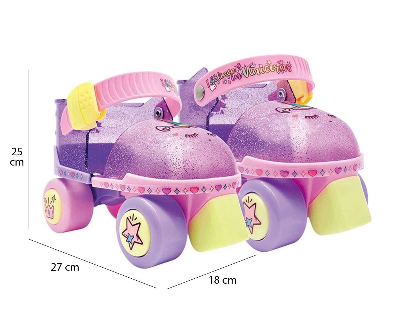 Foto 7 pulgar | Foto 6 | Patines Flying Wheel Unicornio Rosa Talla 15 -18